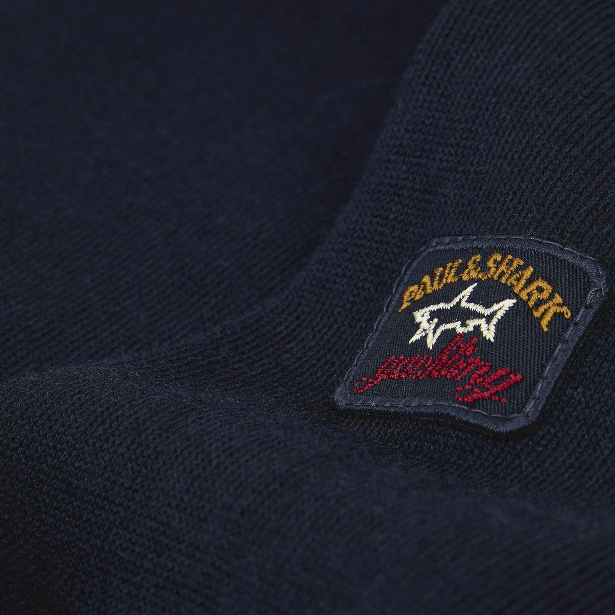 Paul and Shark Turtle Neck Jumper - Navy