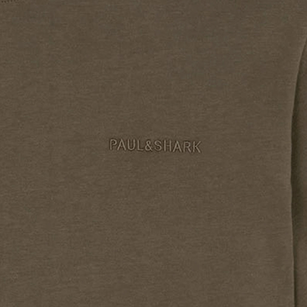 Paul and Shark Logo T-Shirt - Beige