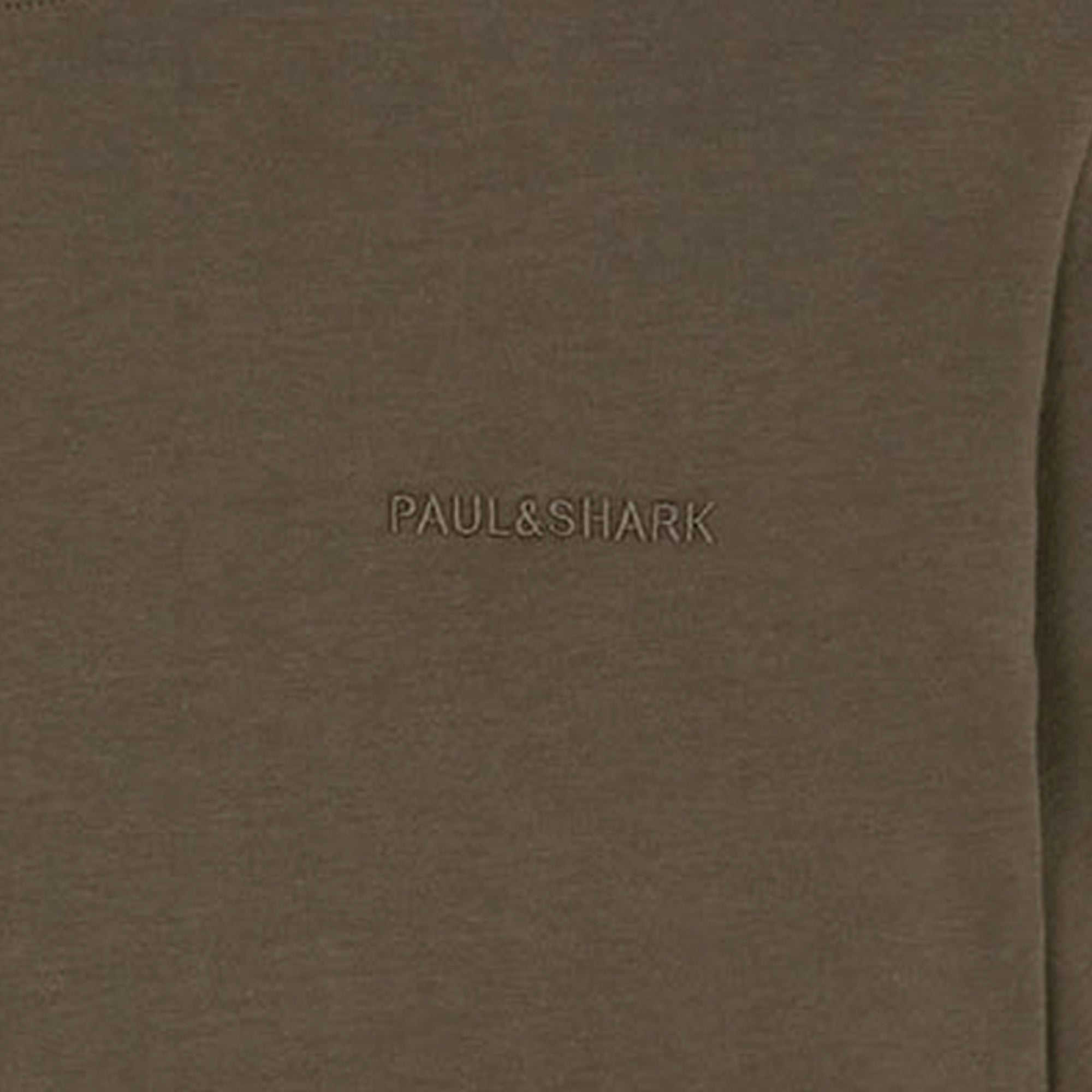 Paul and Shark Logo T-Shirt - Beige