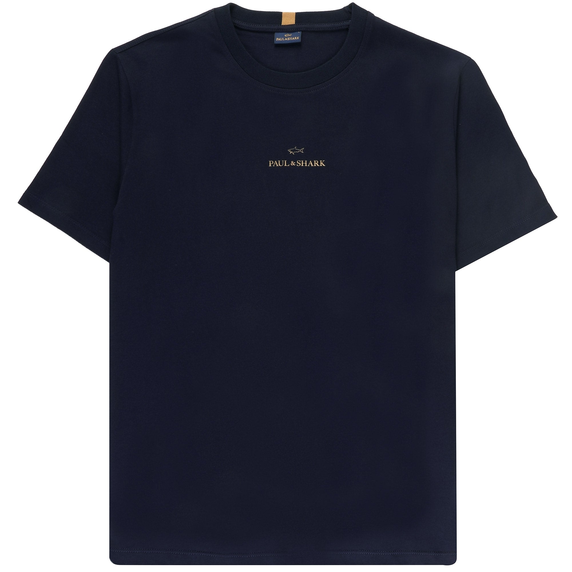 Paul and Shark Logo T-Shirt - Navy