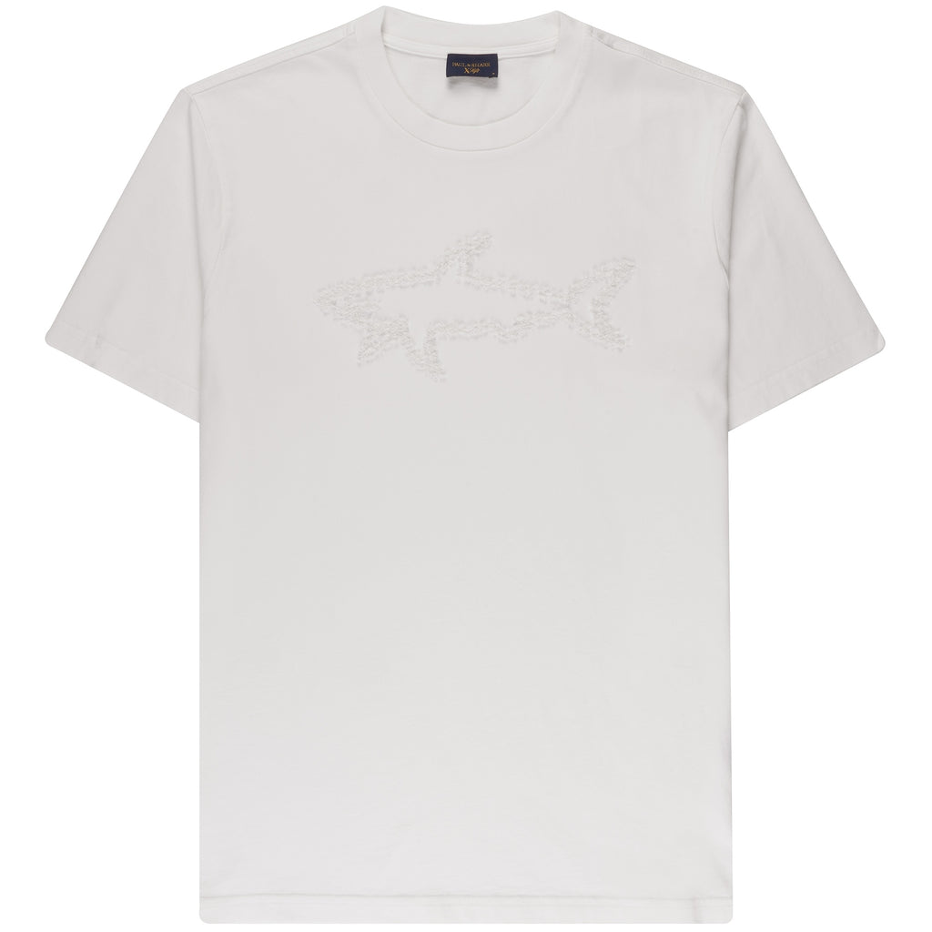 Paul and Shark Logo T-Shirt - White