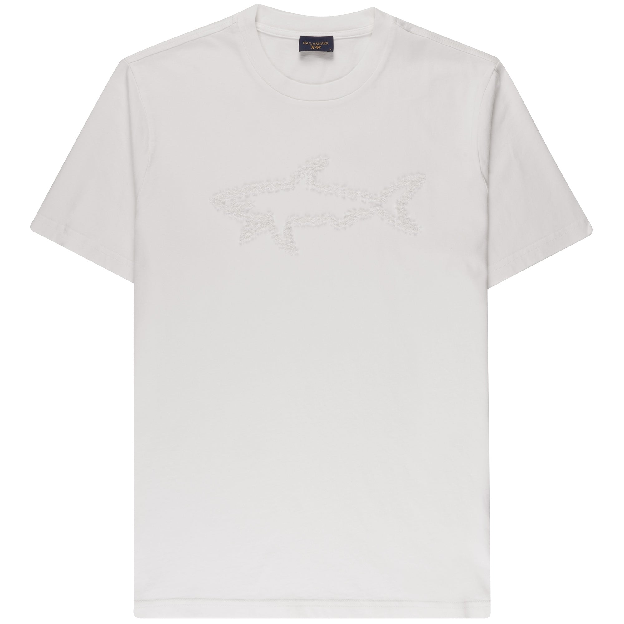 Paul and Shark Logo T-Shirt - White