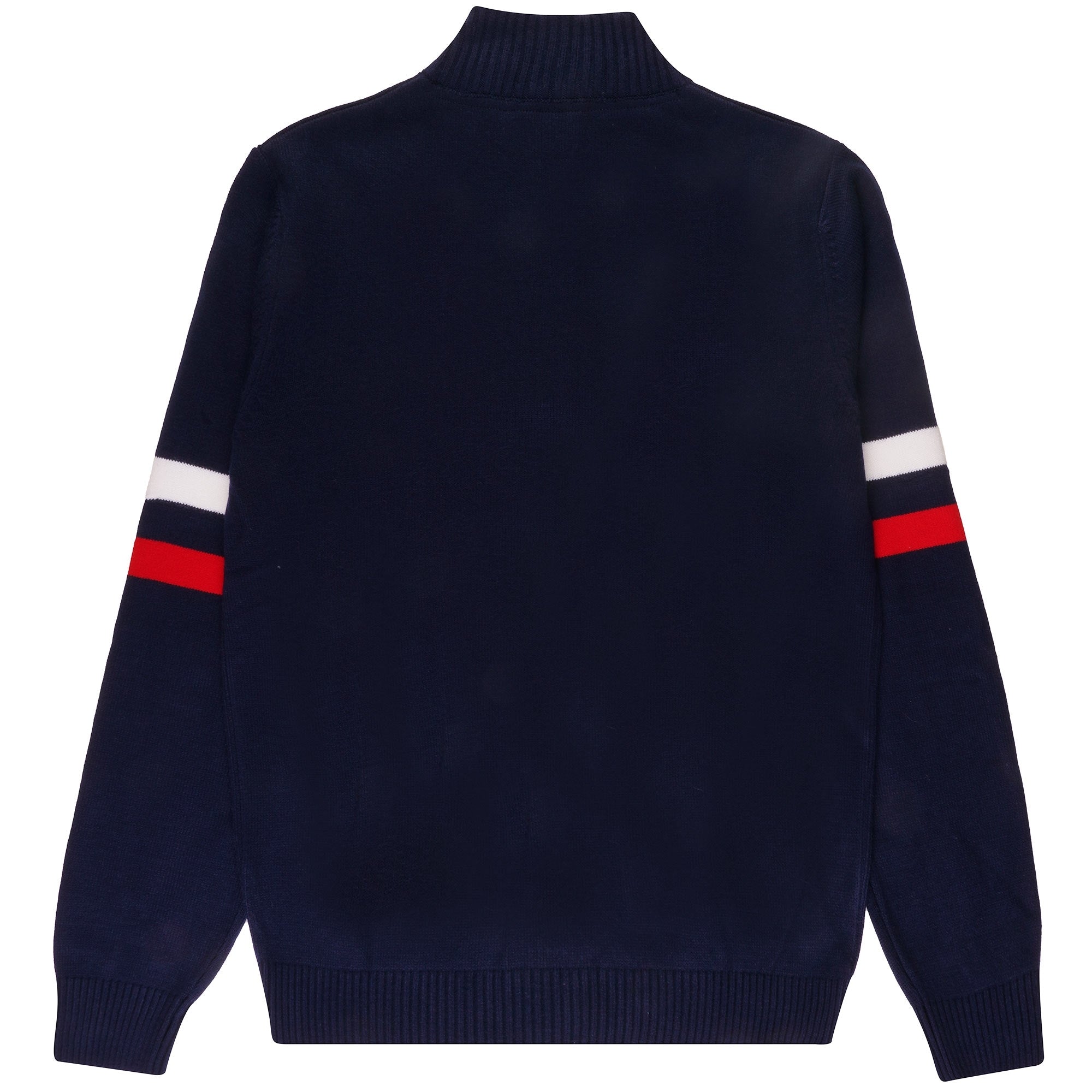 Fila Vintage Harrison Quarter Zip Knitted Jumper - Fila Navy