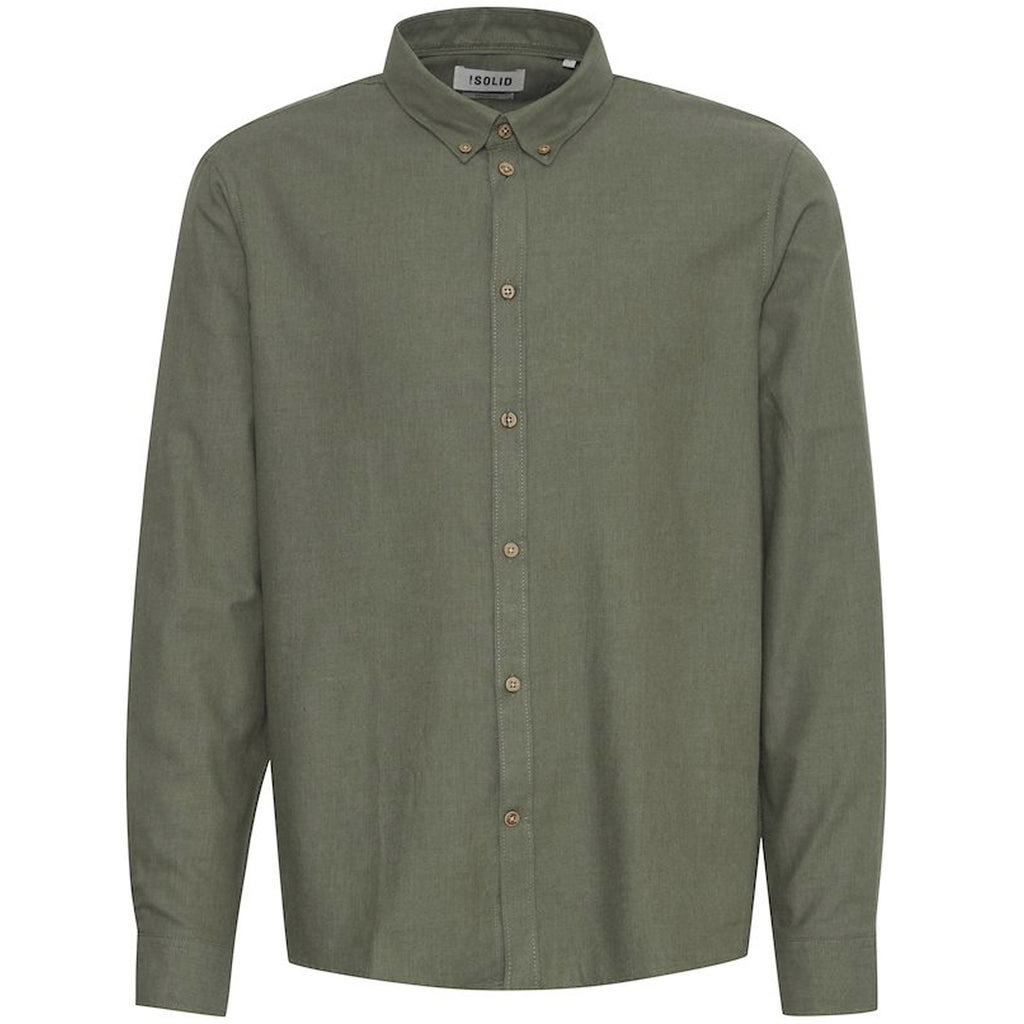Solid Clothing Pete Shirt - Dusty Olive