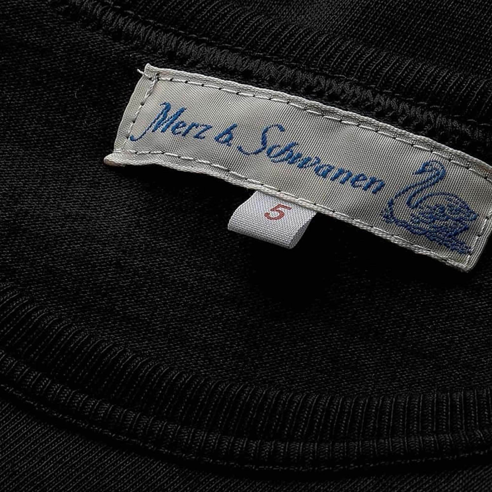 1950s Loopwheeled T-Shirt - Black