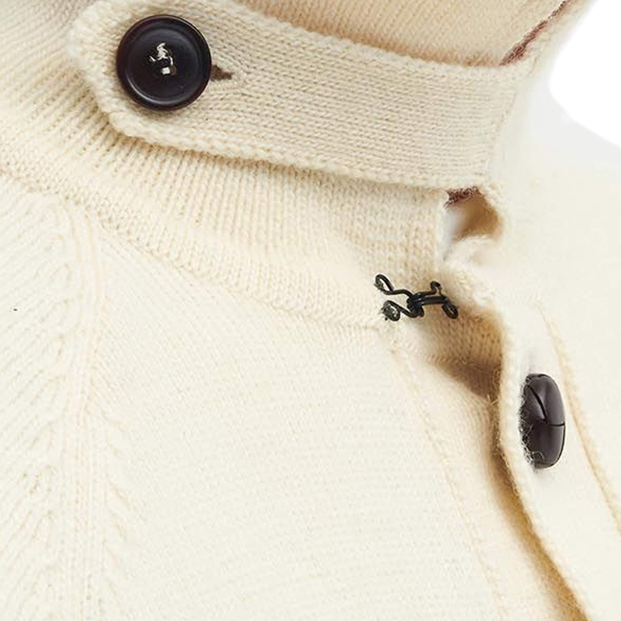 Barbour x TO KI TO Midden Collared Jumper - Chalk