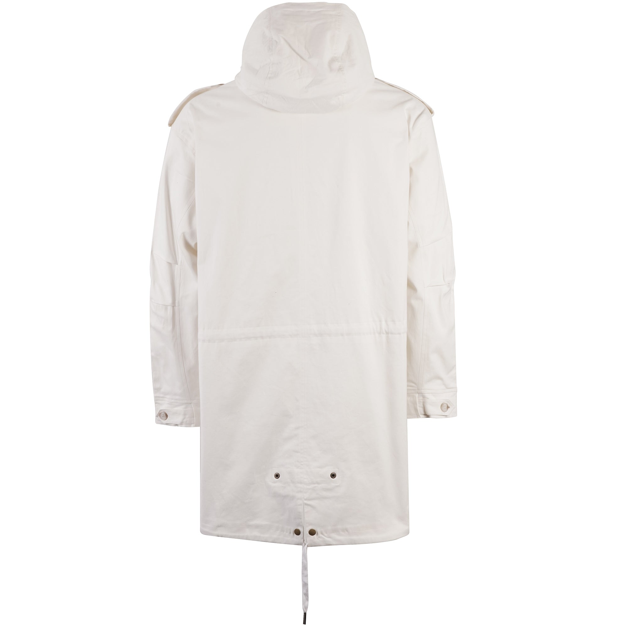Real Hoxton M-51 Fishtail Parka - White