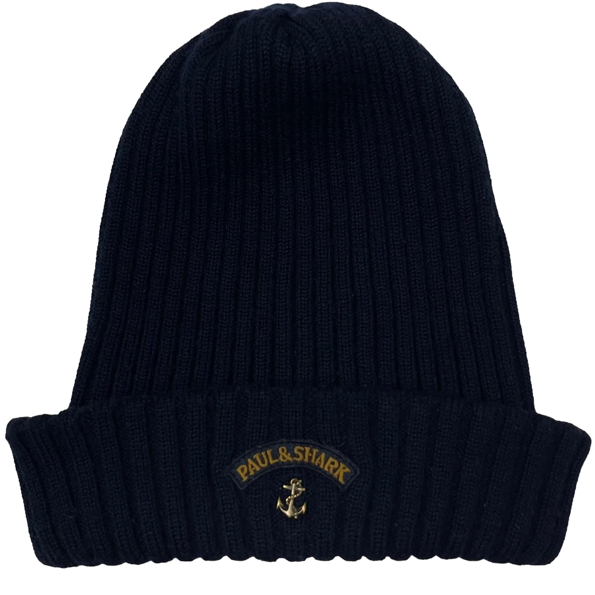Paul and Shark Beanie Hat - Navy