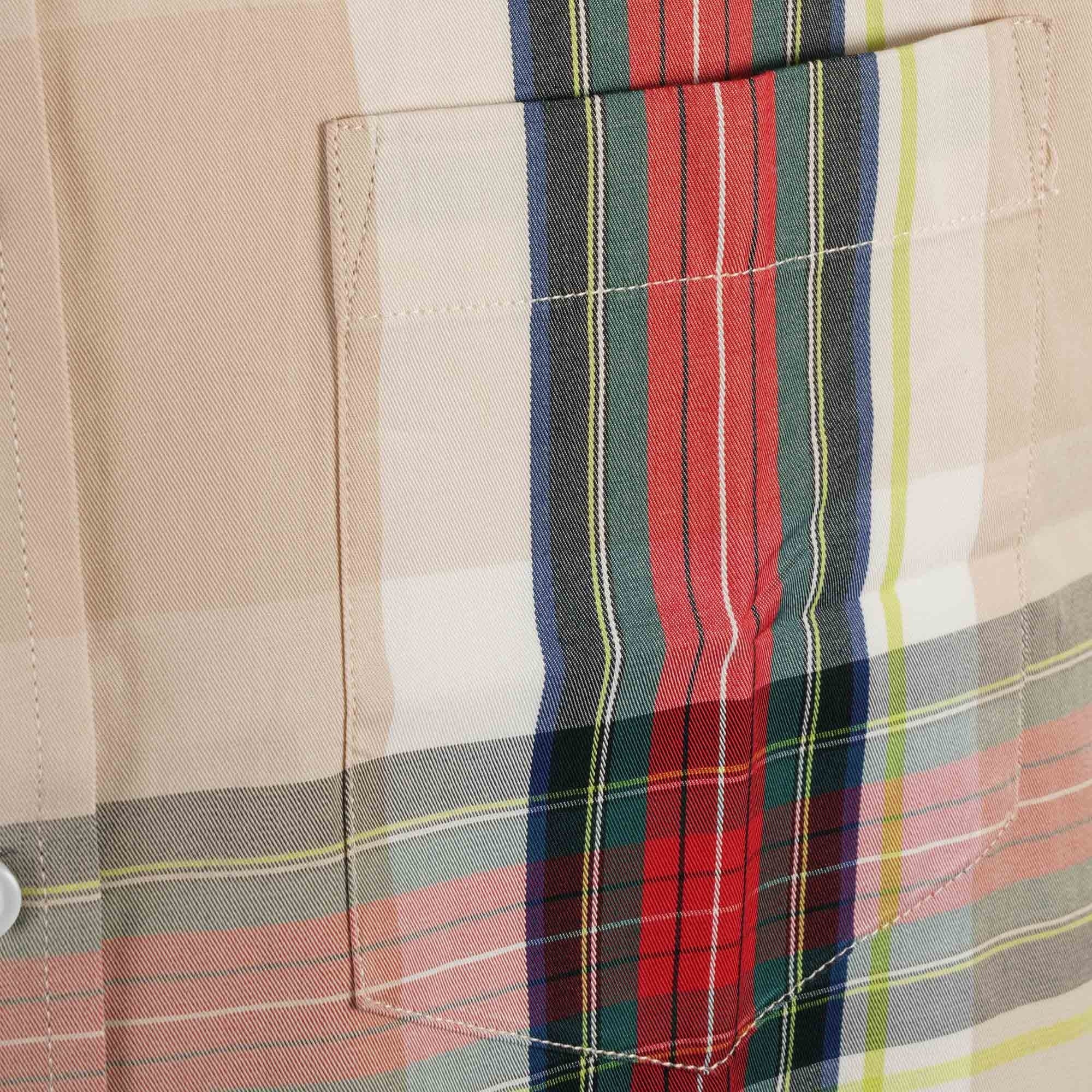 Real Hoxton Check Short Sleeves Shirt - Mega Tartan