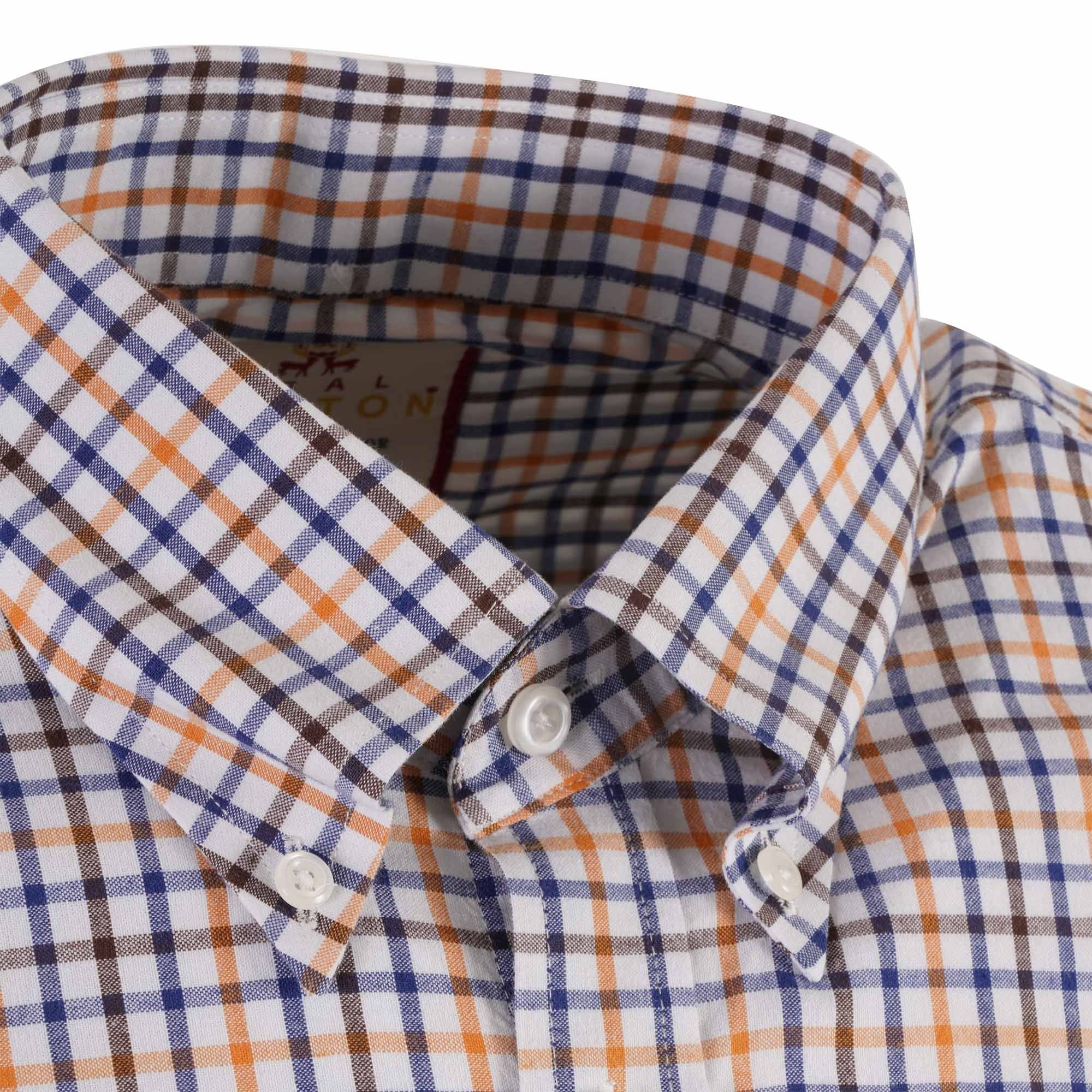 Real Hoxton Check Short Sleeves Shirt - Multi Grid