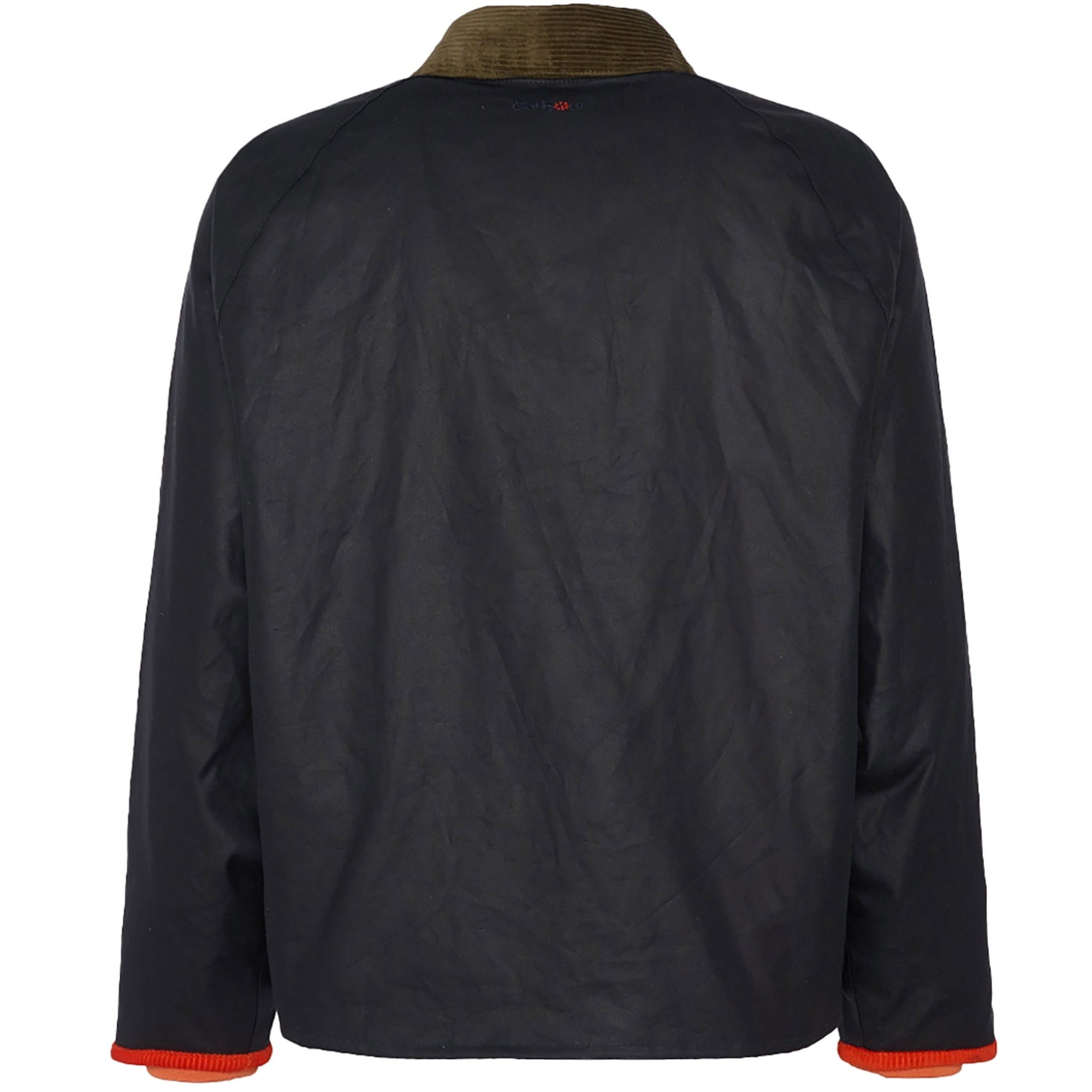 Barbour x Flower Mountain Oversized Transport Waxed Jacket - Navy