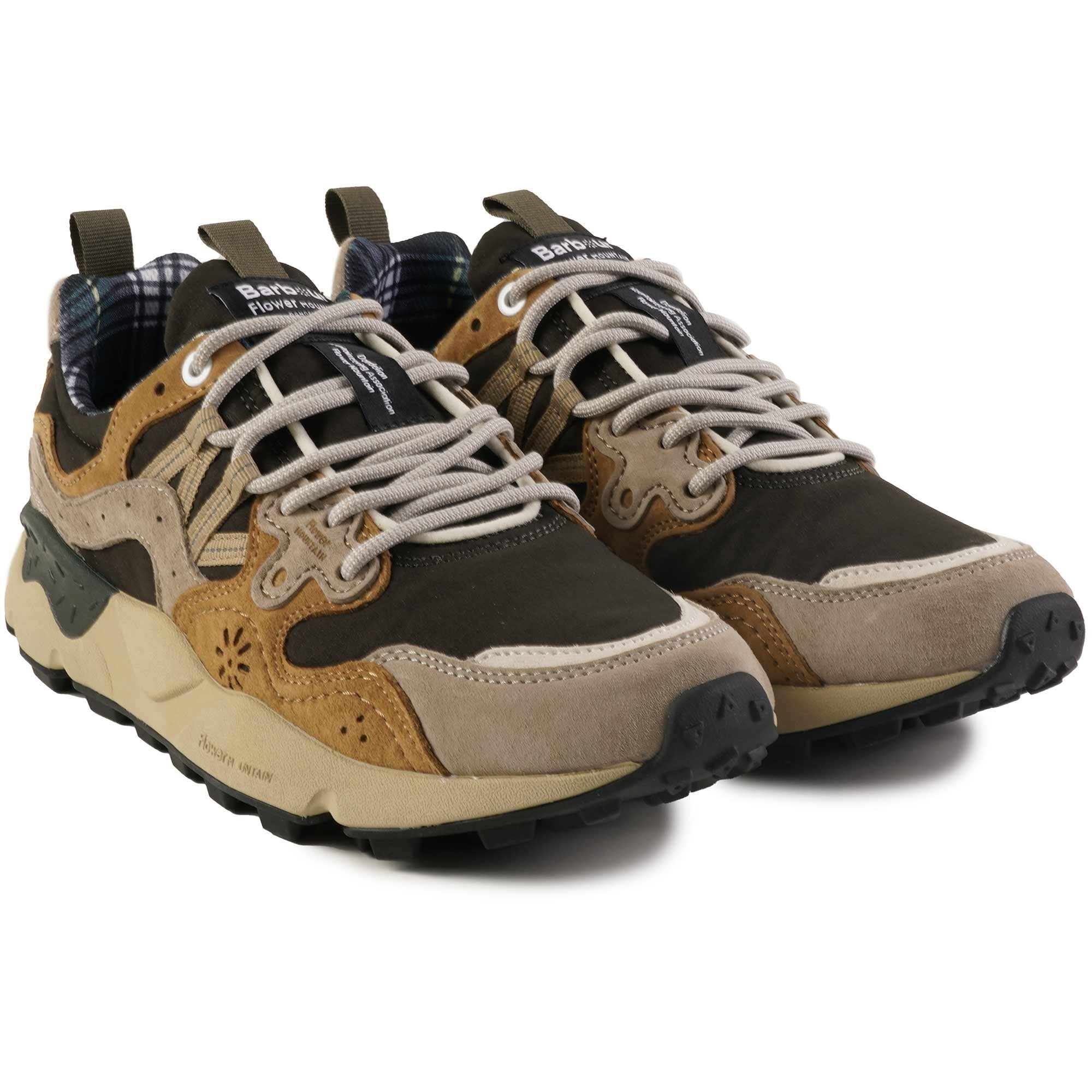 Barbour x Flower Mountain Yamano 3 - Brown and Beige