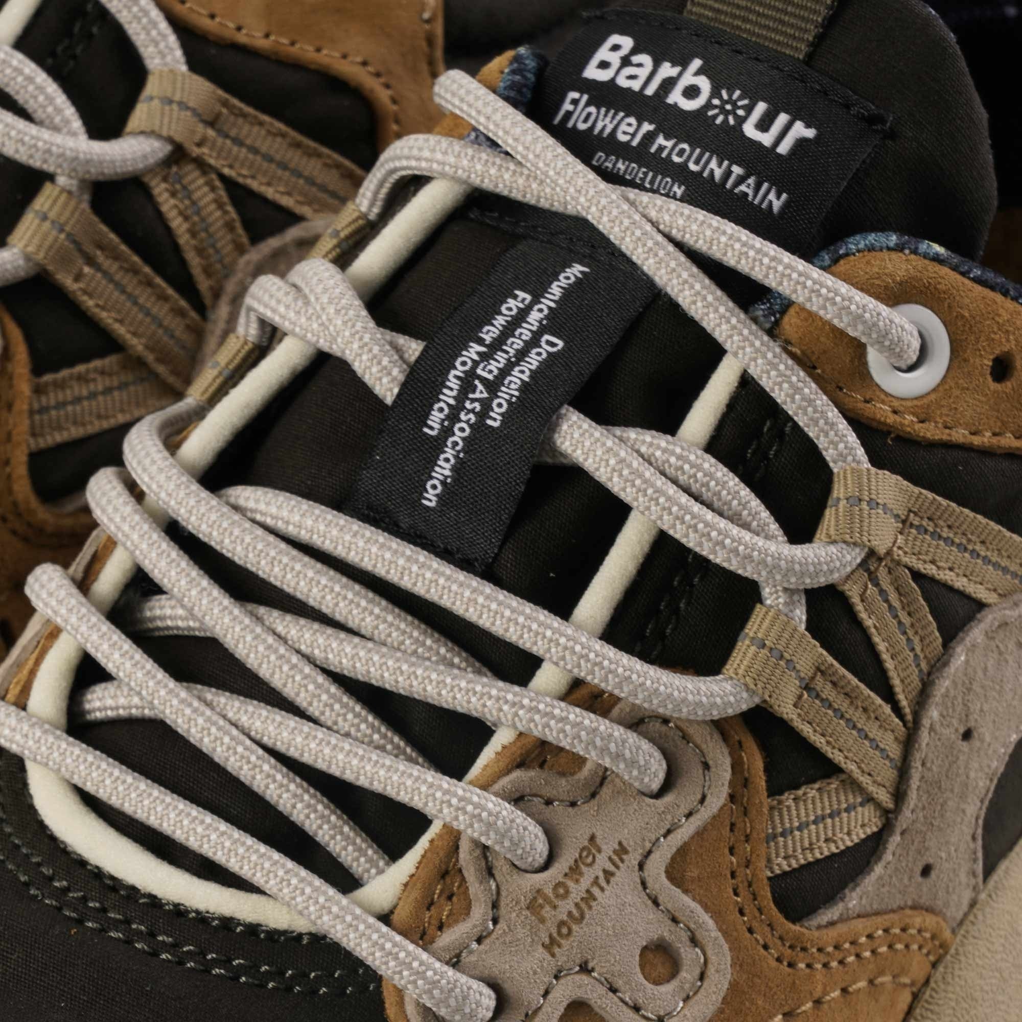Barbour x Flower Mountain Yamano 3 - Brown and Beige