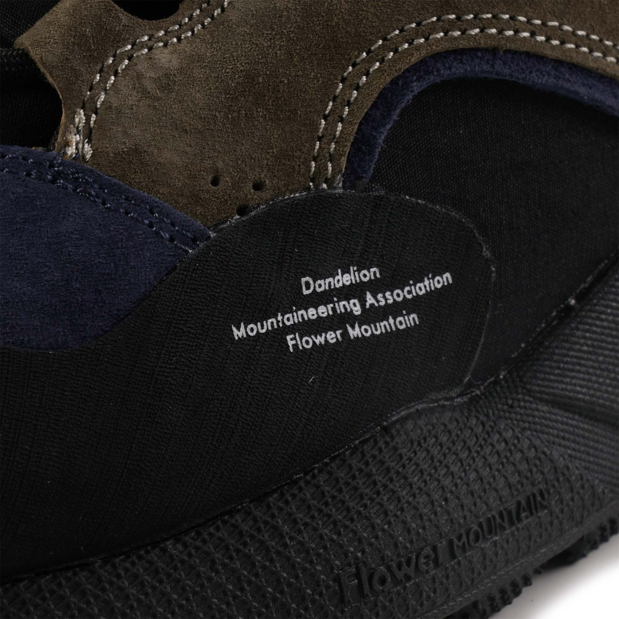 Barbour x Flower Mountain Back Country Hi-Top - Navy and Olive