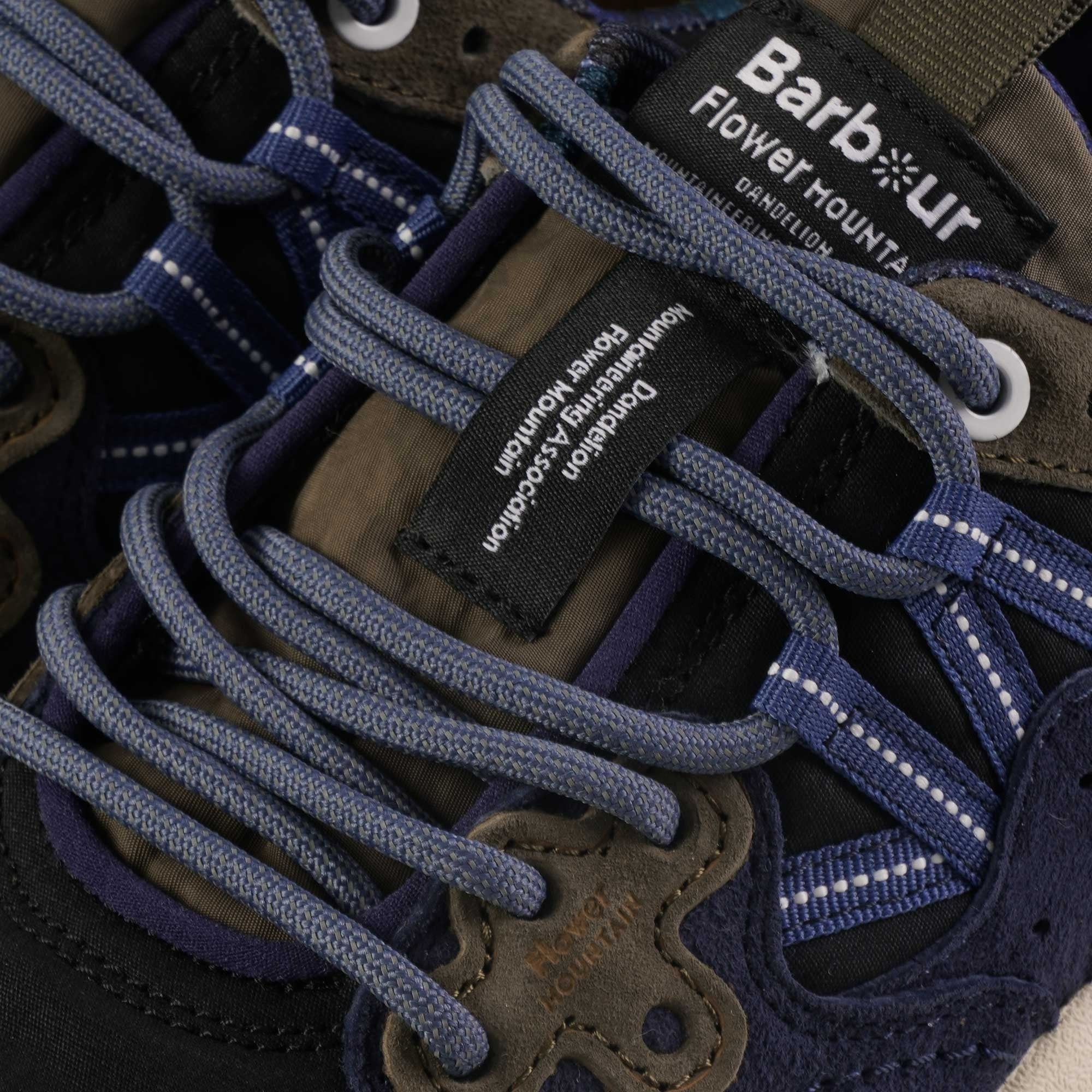 Barbour x Flower Mountain Yamano 3 - Navy and Olive
