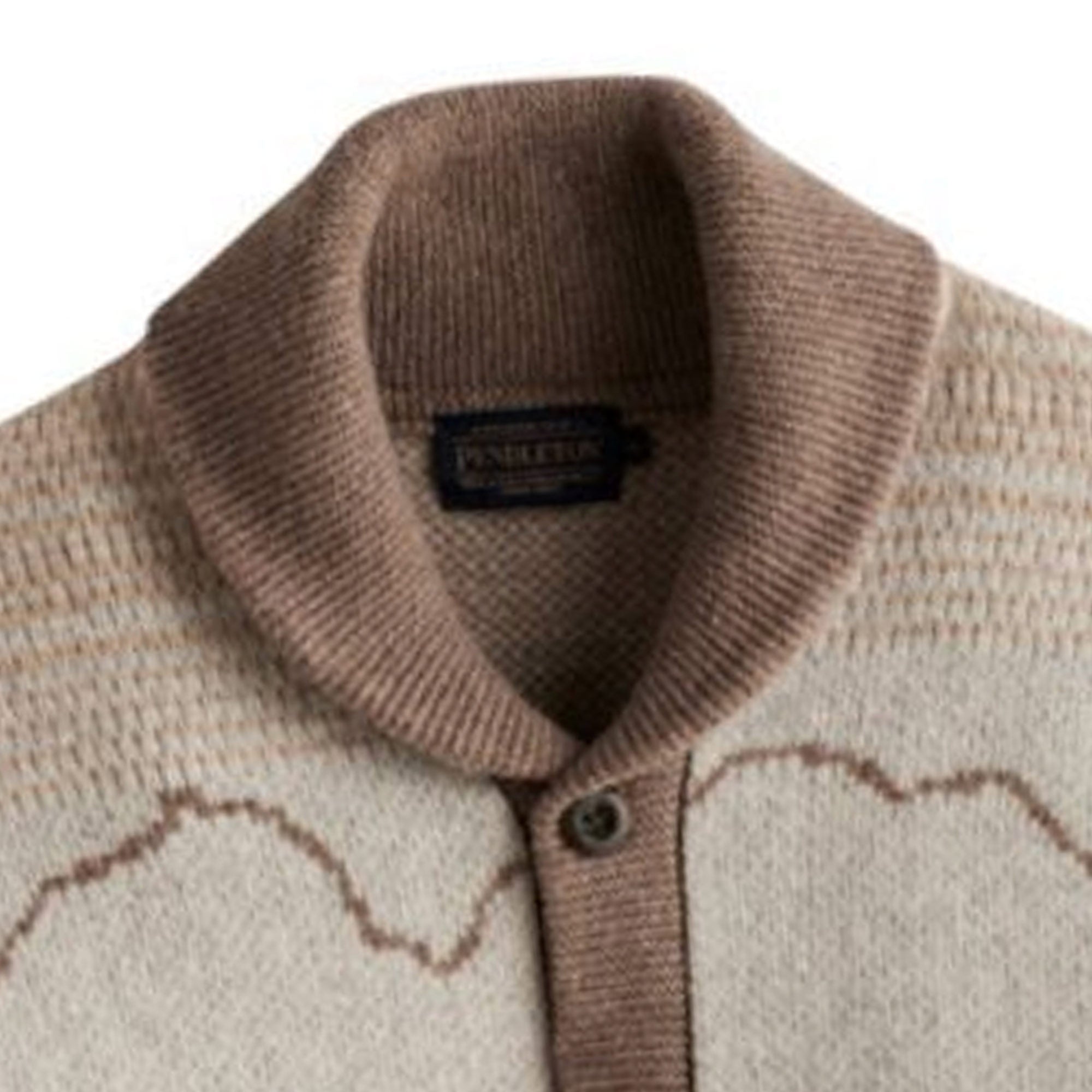 Pendleton Woolen Mills In Their Element Cardigan - Tan