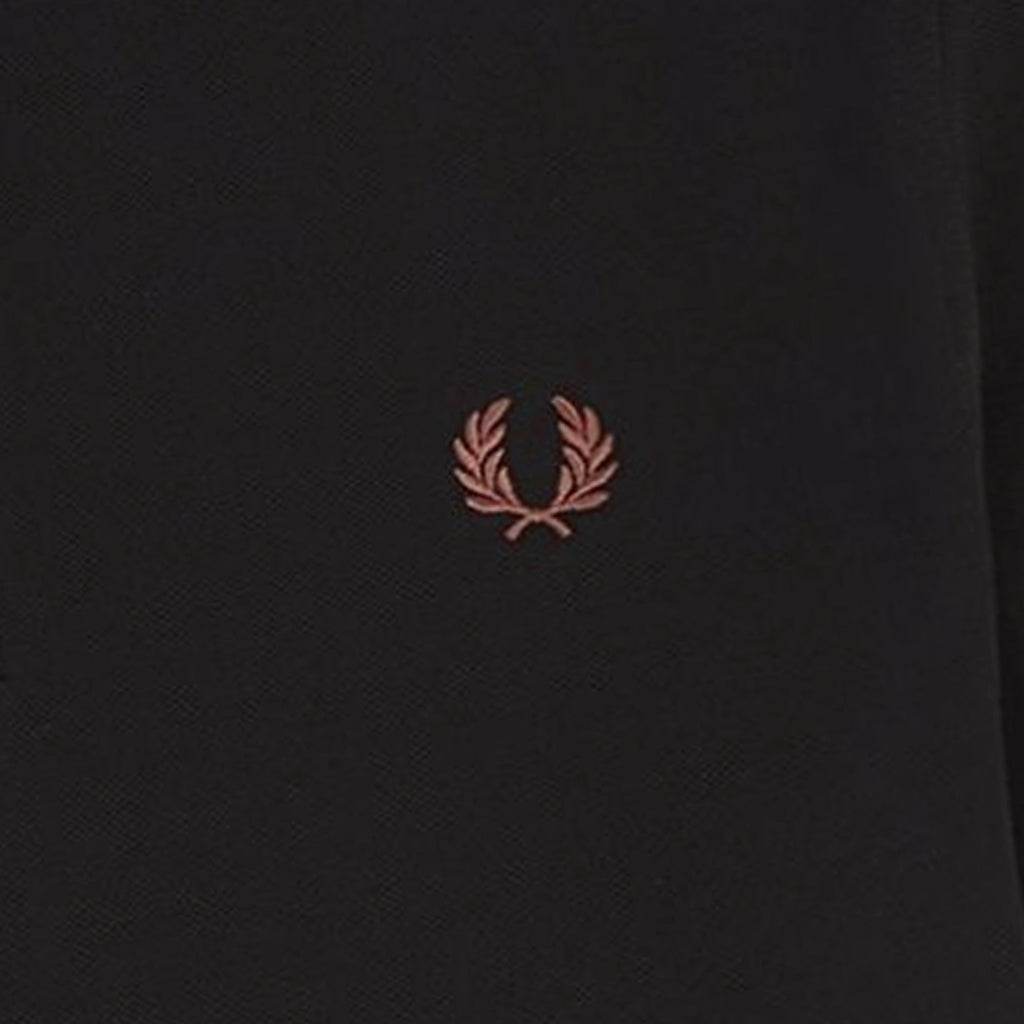 Fred Perry M3600 Twin Tipped Polo Shirt - Black