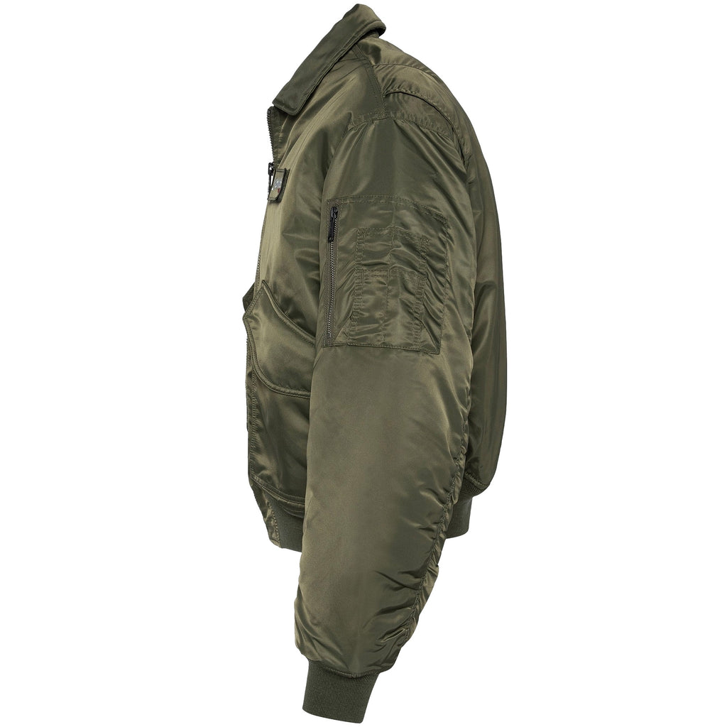 Schott NYC CWU 90's Fit Bomber Jacket - Army Khaki