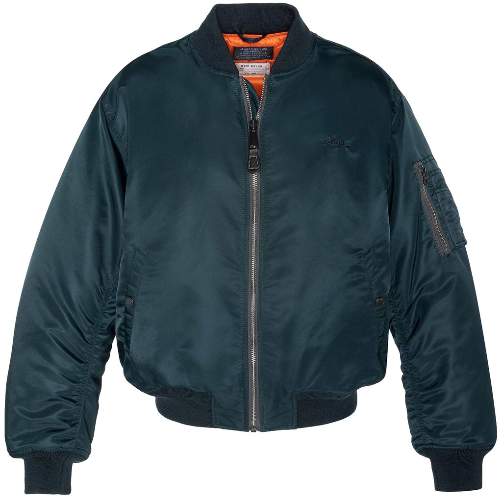 MA-1 90's Fit Bomber Jacket - Navy