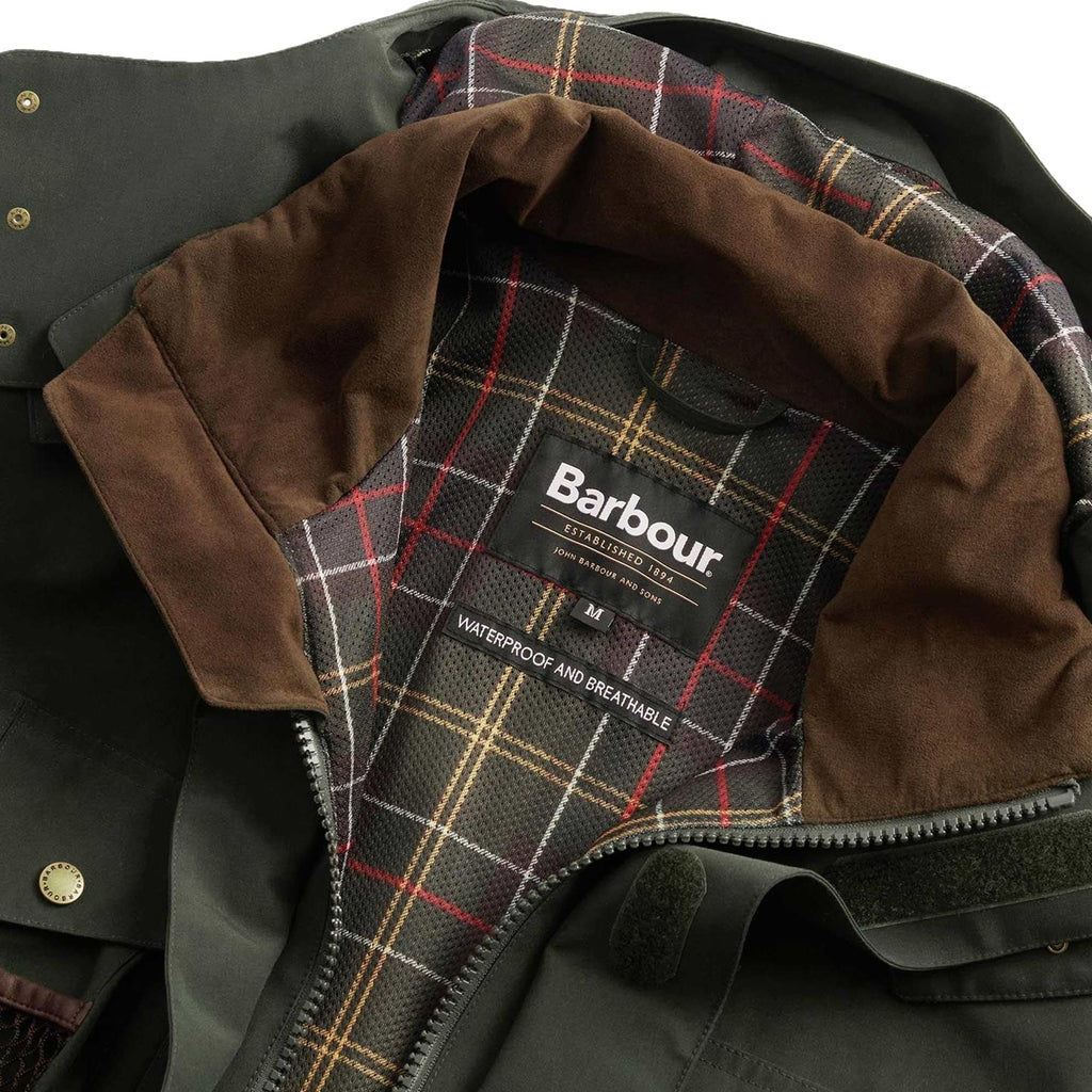 Barbour Heritage Dryfly Waterproof Jacket - Sage