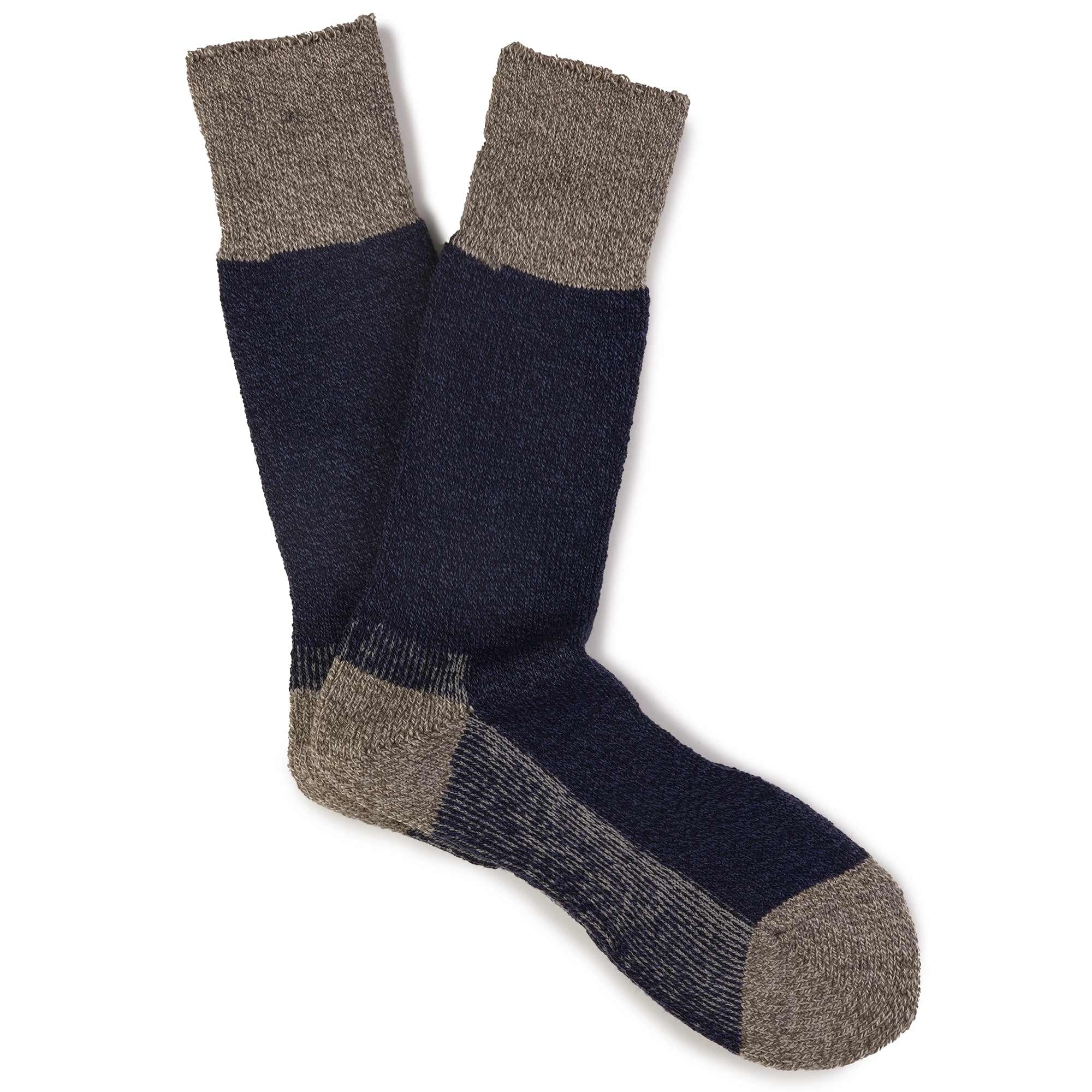 Anonymous Ism Chunky Pile Socks - Navy