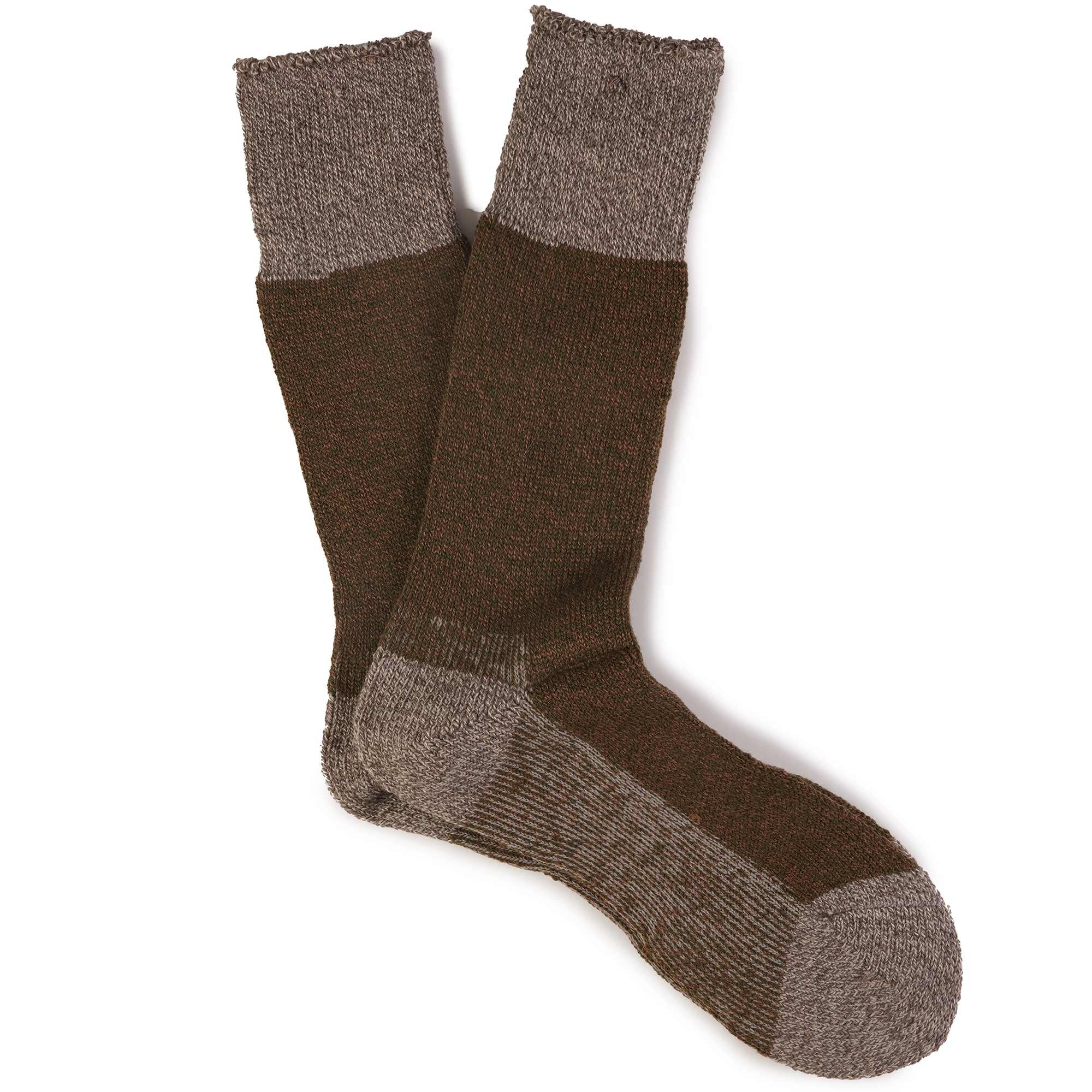 Anonymous Ism Chunky Pile Socks - Khaki