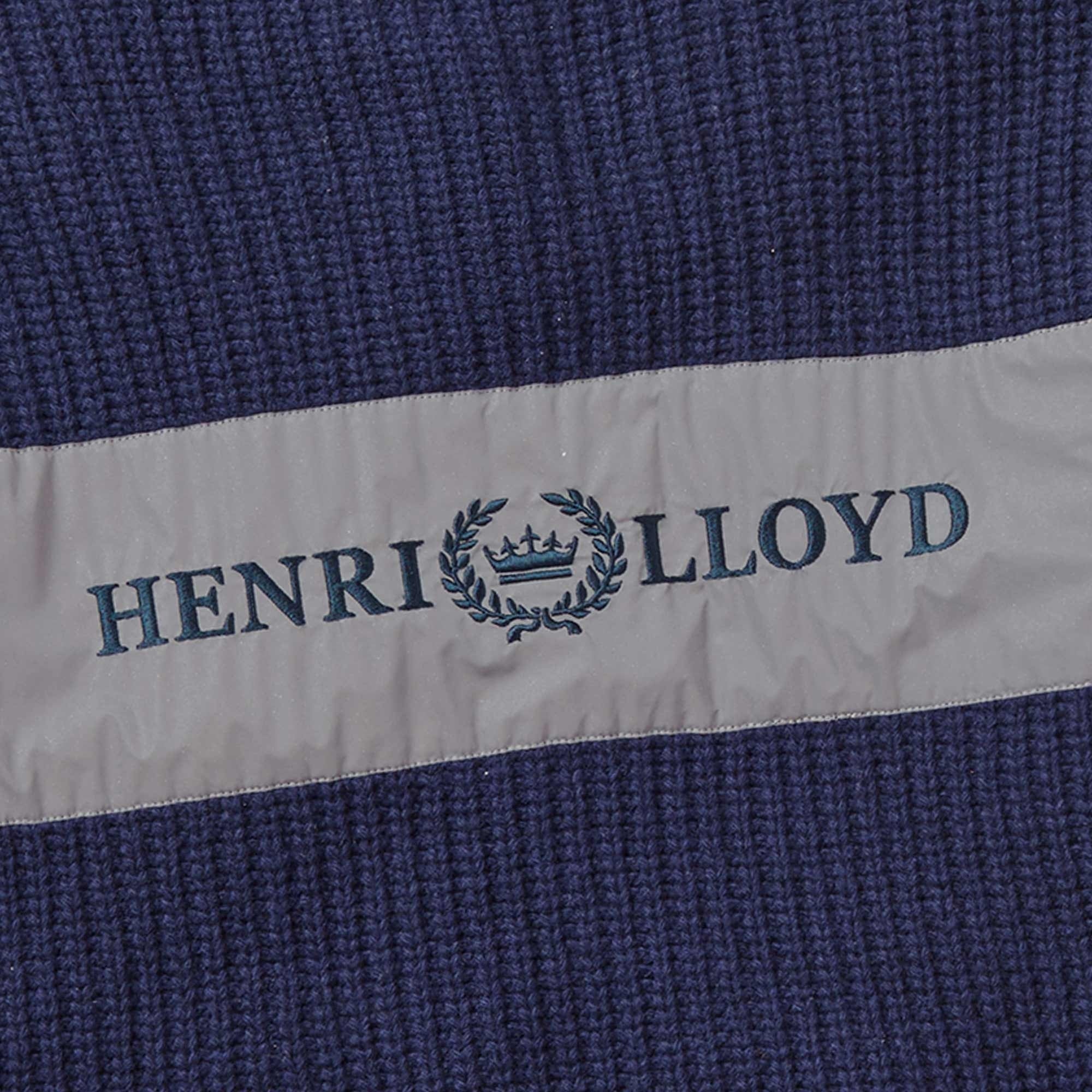 Henri Lloyd Falmouth Gansey Knitted Jumper - Navy Blue