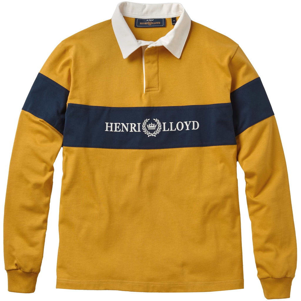 Henri Lloyd Voyager Rugby Shirt - Acid Yellow