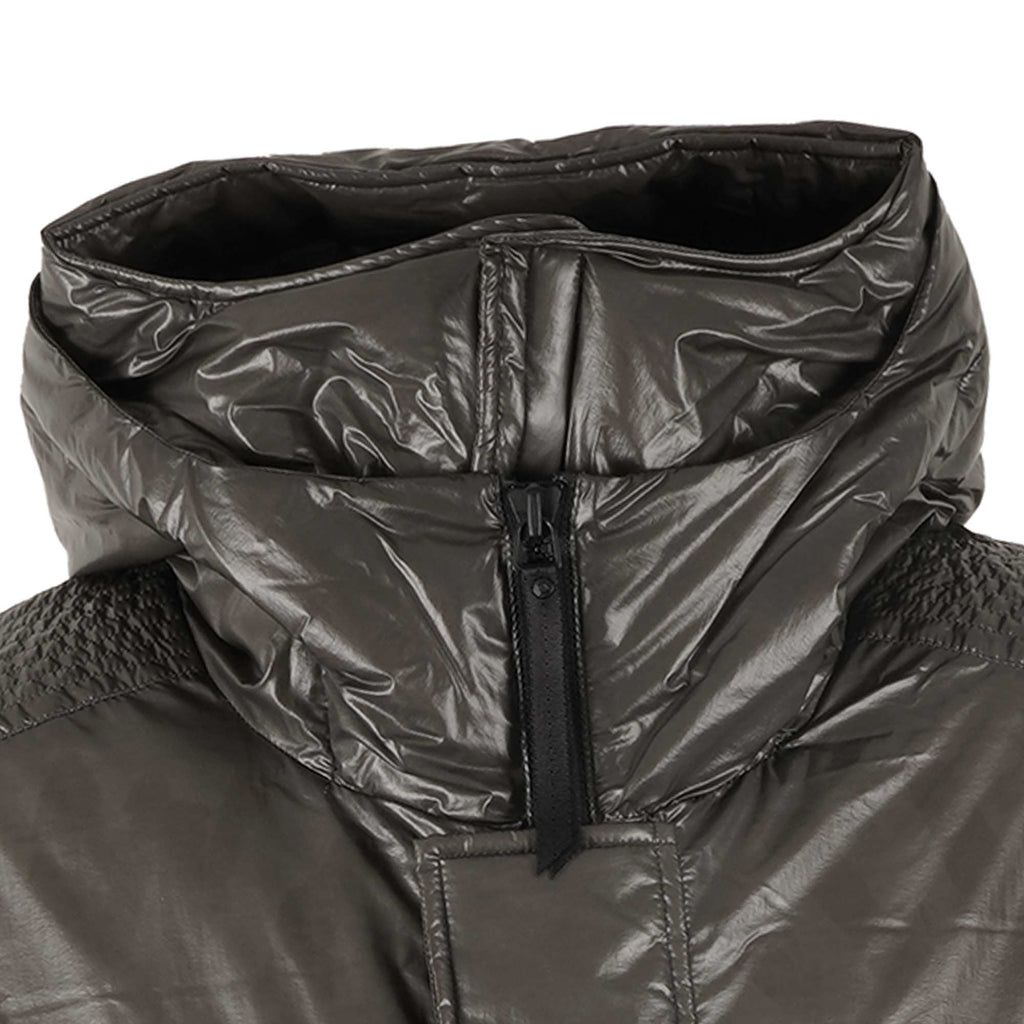 Ma Strum Thermo Long Down Coat - Oil Slick