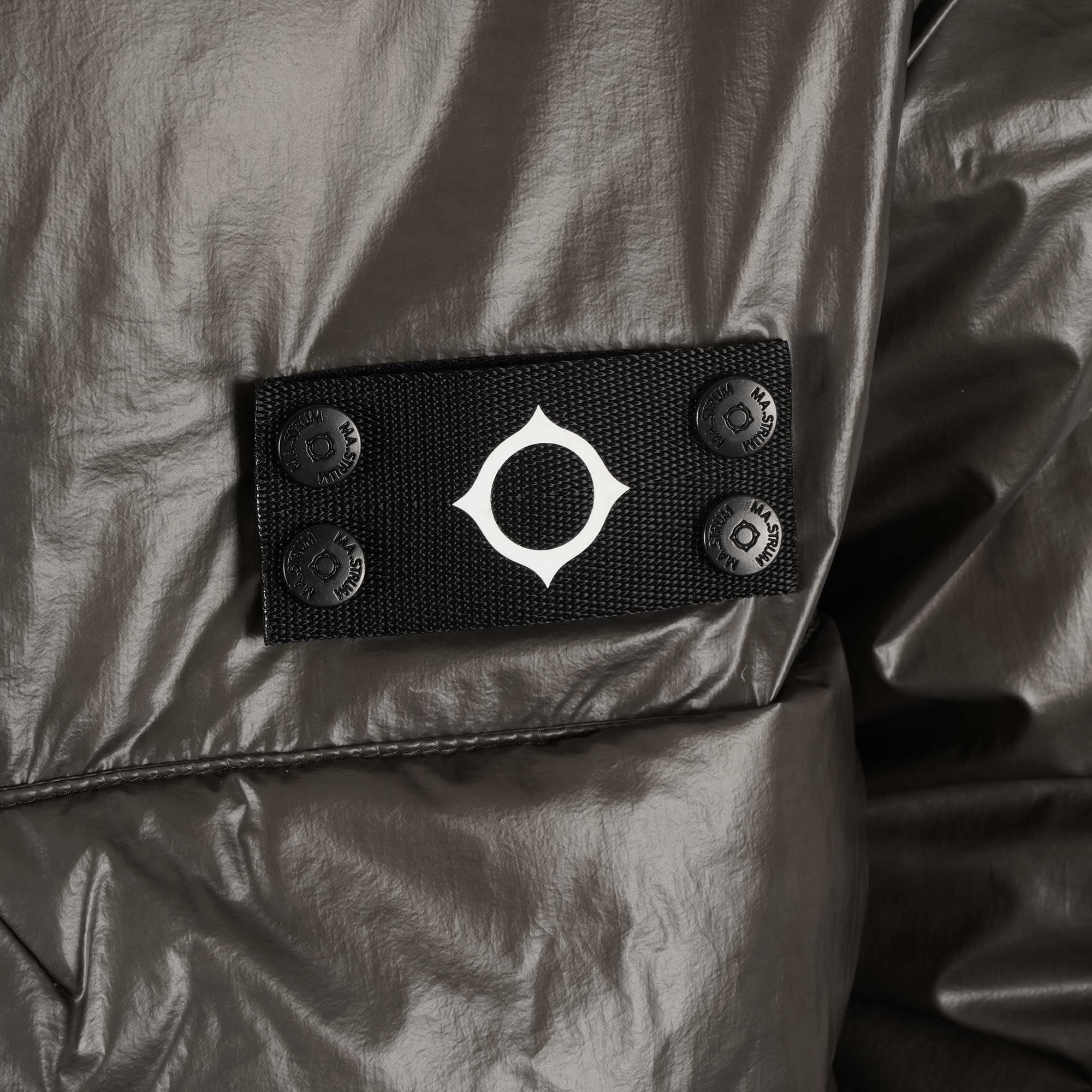 Ma Strum Thermo Long Down Coat - Oil Slick