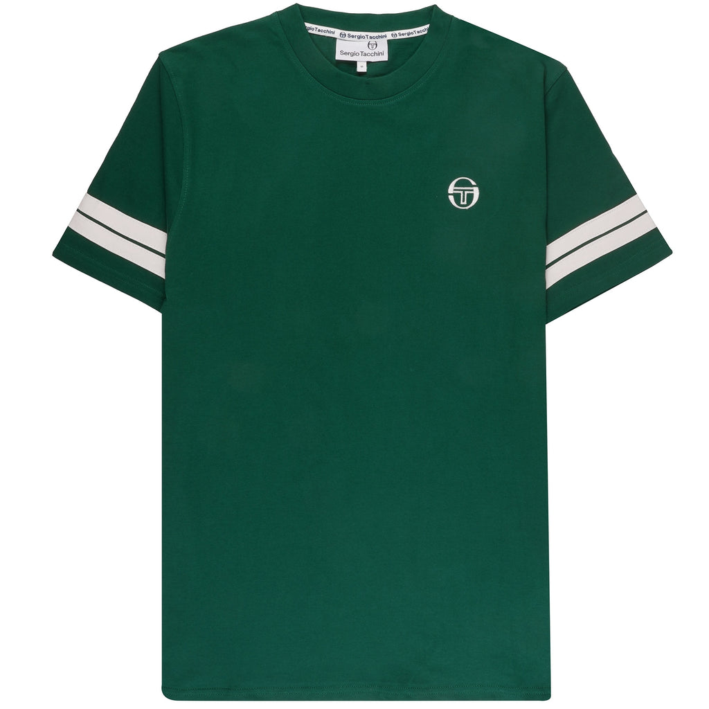 Sergio Tacchini Grello Crew Neck T-Shirt - Rainforest