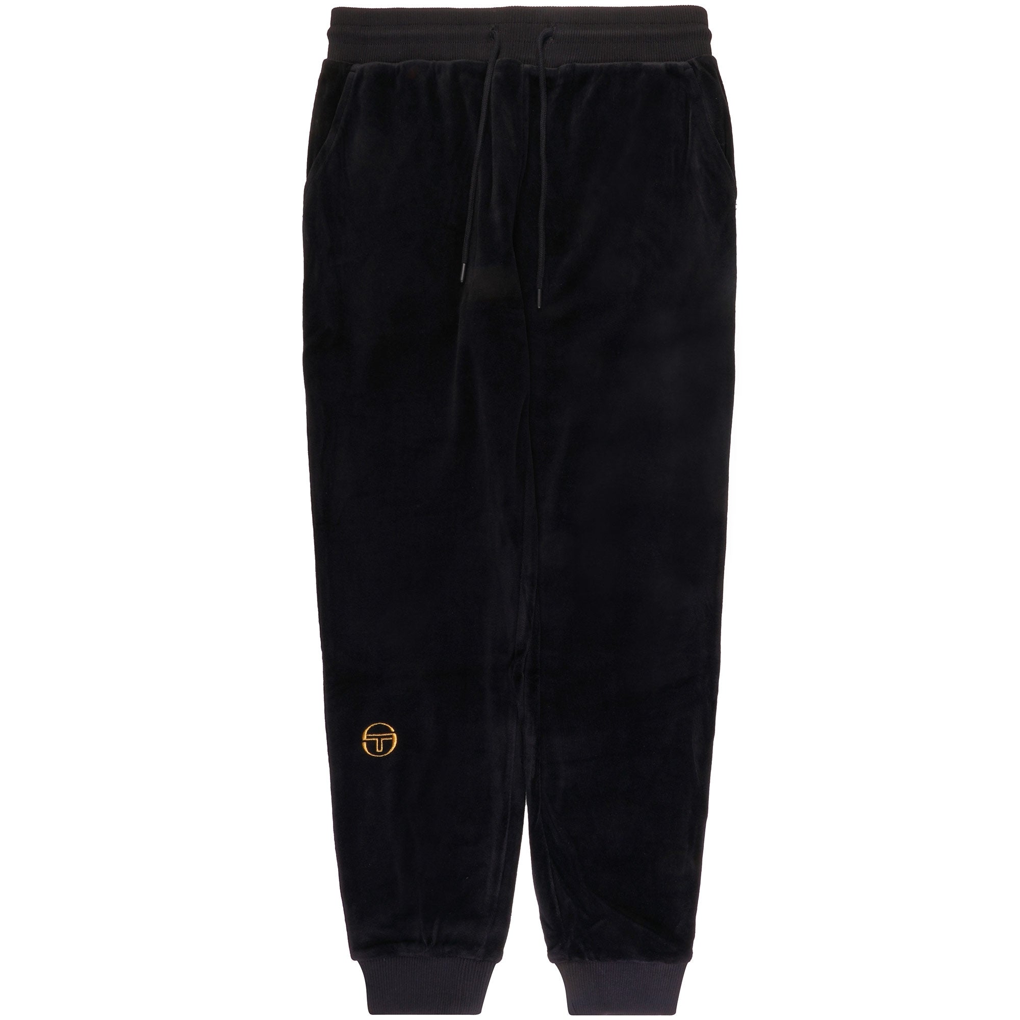 Sergio Tacchini Court TP Velour Track Pants - Black