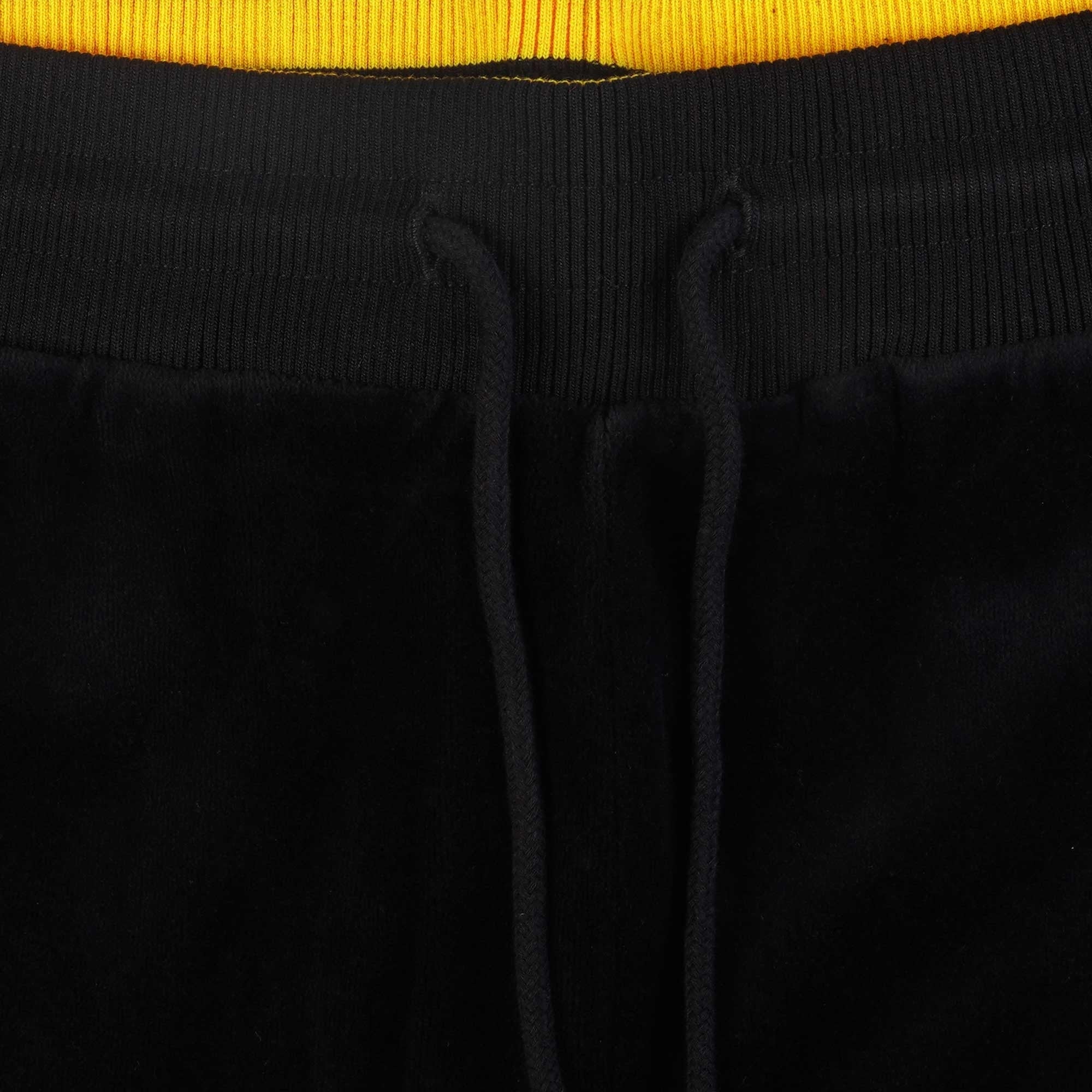 Sergio Tacchini Court TP Velour Track Pants - Black