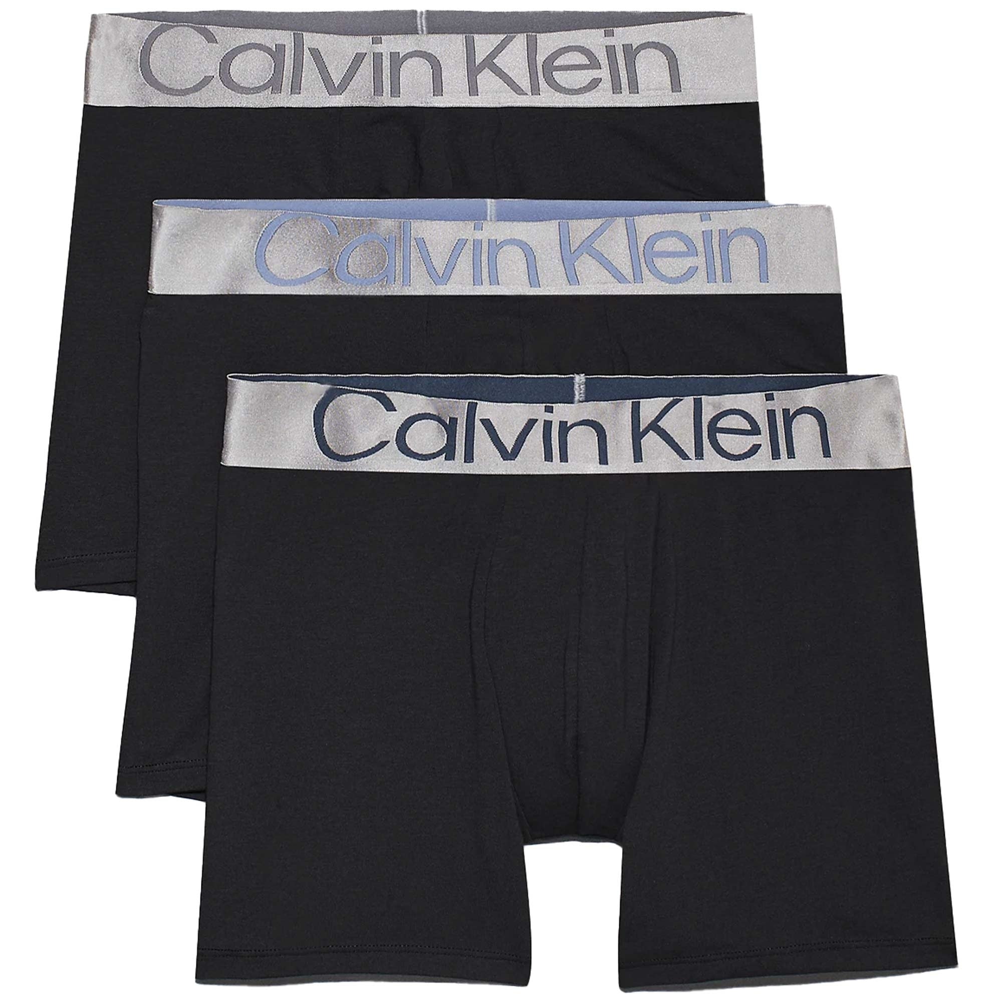 Calvin Klein 3 Pack Boxer Briefs - Black
