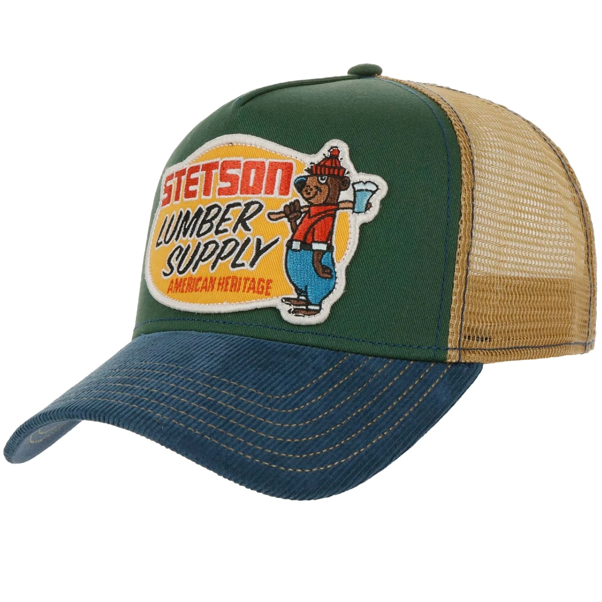 Stetson Hats Lumber Supply Trucker Cap - Lumber