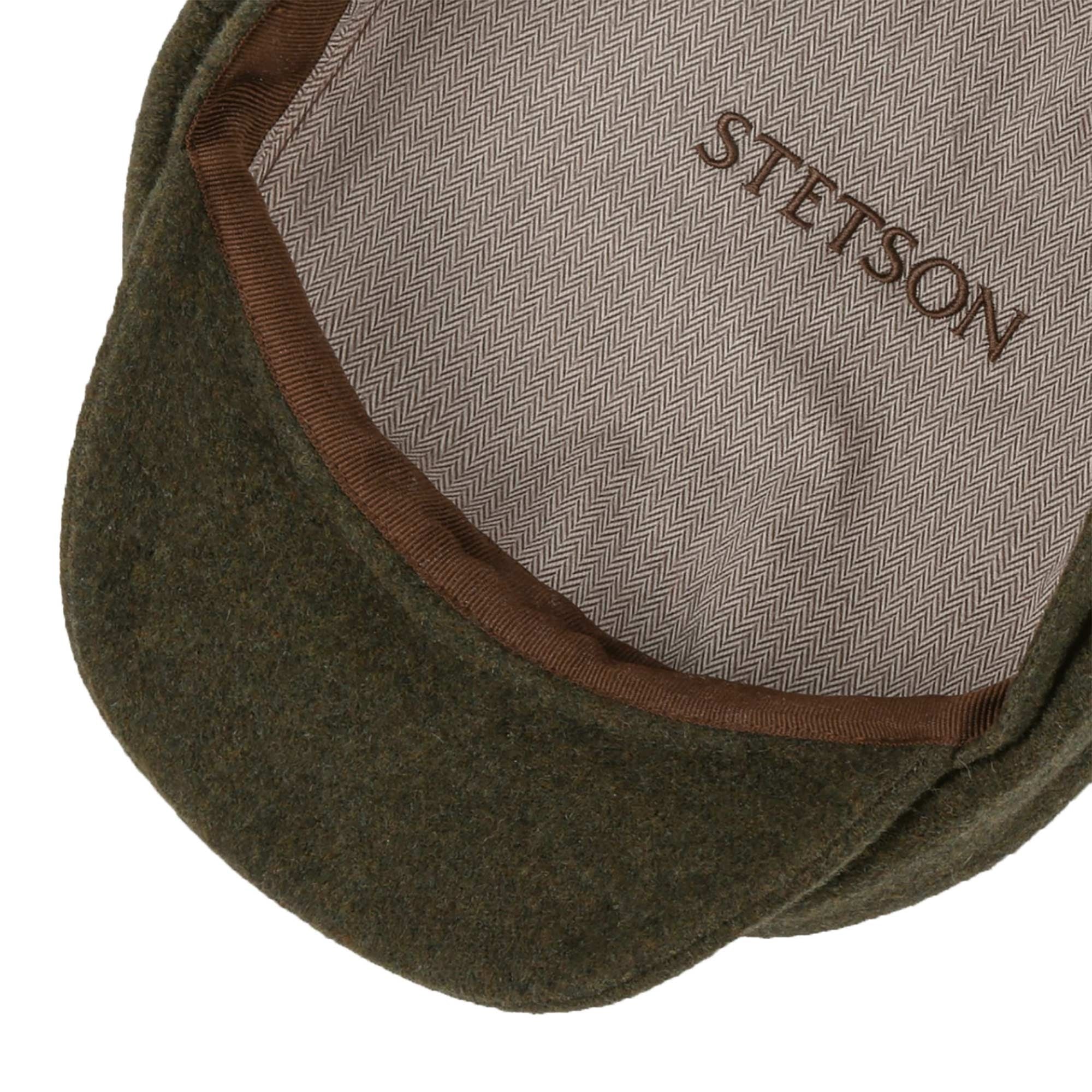 Stetson Hats Hatteras Flat Cap - Olive