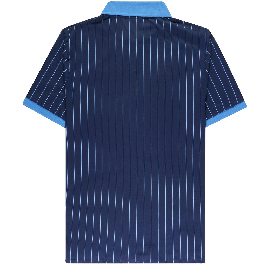 Fila Vintage BB1 Classic Vintage Striped Polo Shirt - Fila Navy