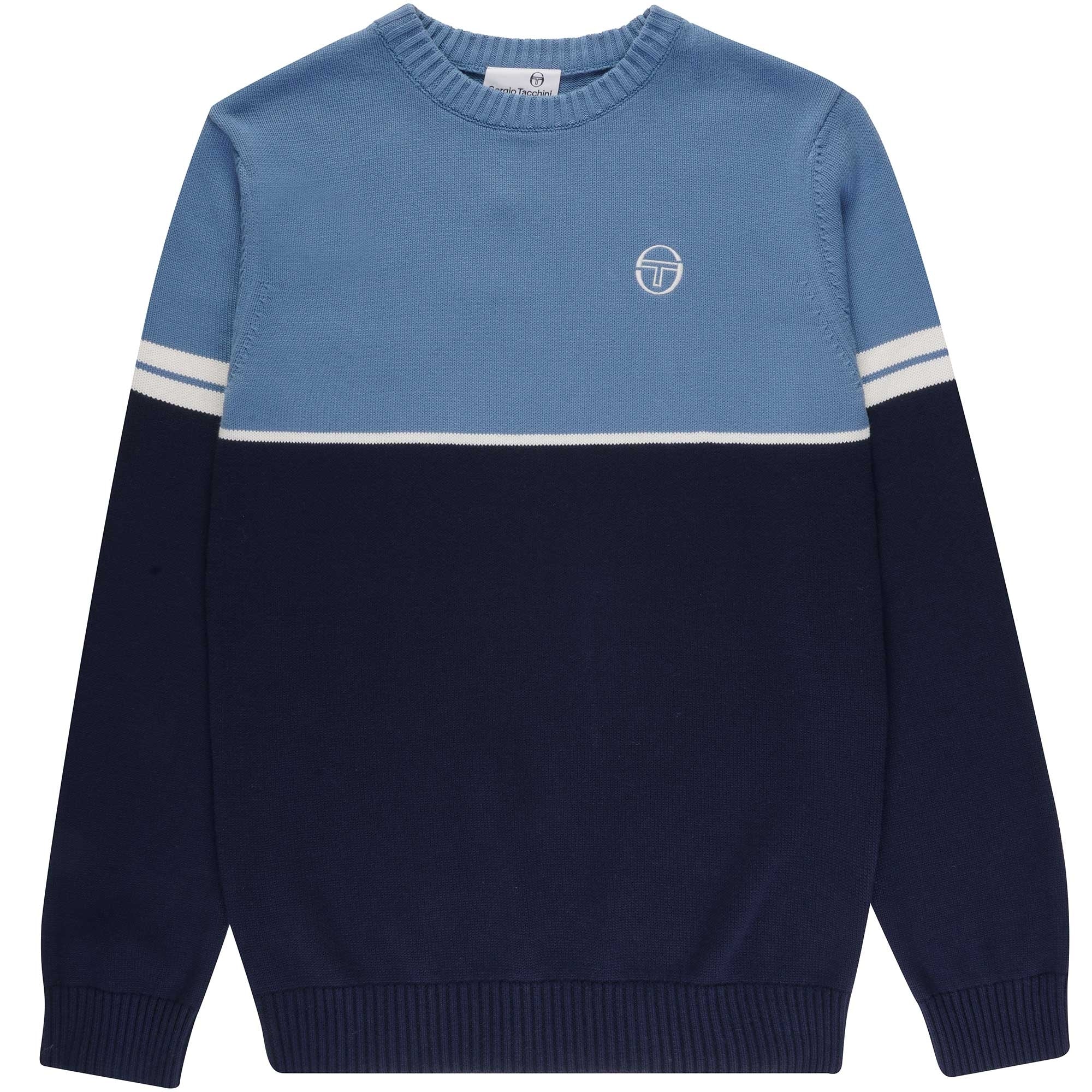 Sergio Tacchini Orion Knitted Jumper - Coronet Blue