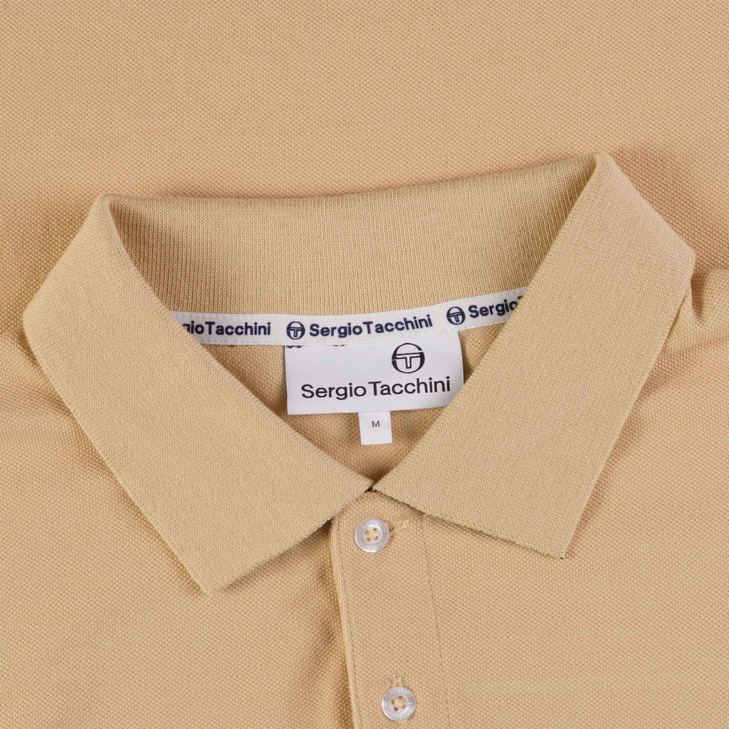Sergio Tacchini New Supermac Polo Shirt - Latte