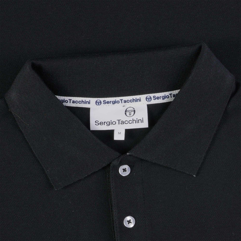Sergio Tacchini New Supermac Polo Shirt - Black
