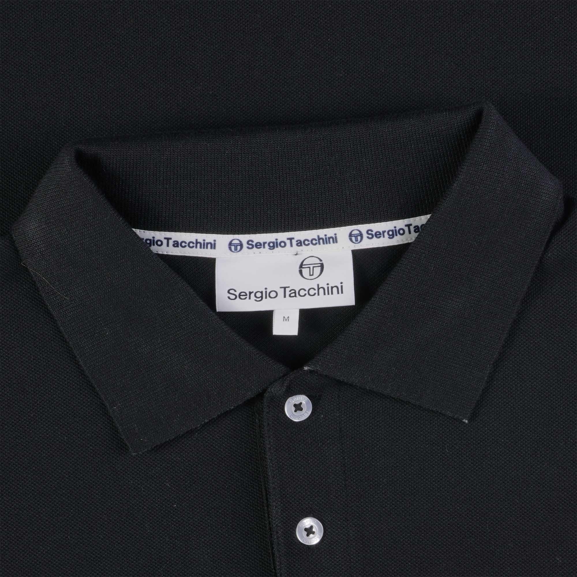 Sergio Tacchini New Supermac Polo Shirt - Black