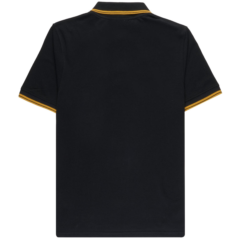 Sergio Tacchini 020 Polo Shirt - Black and Gold