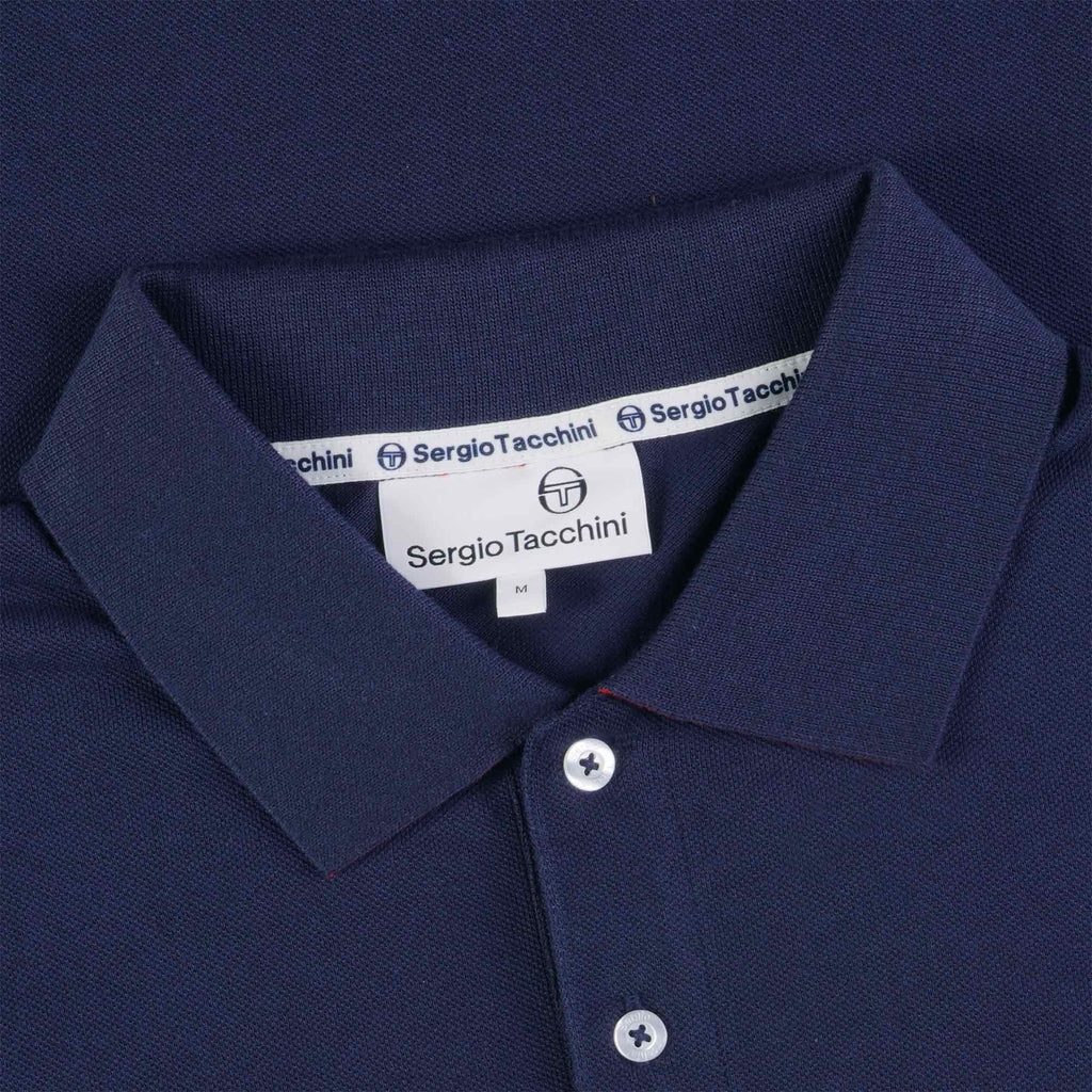 Sergio Tacchini New Supermac Polo Shirt - Maritime Blue
