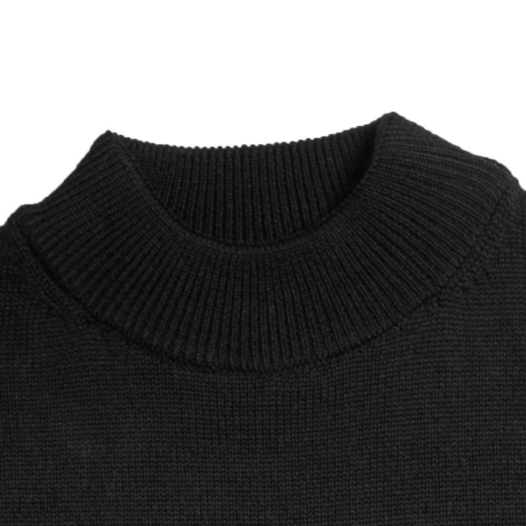 Heimat Merino Deck Sweater - Schwarz