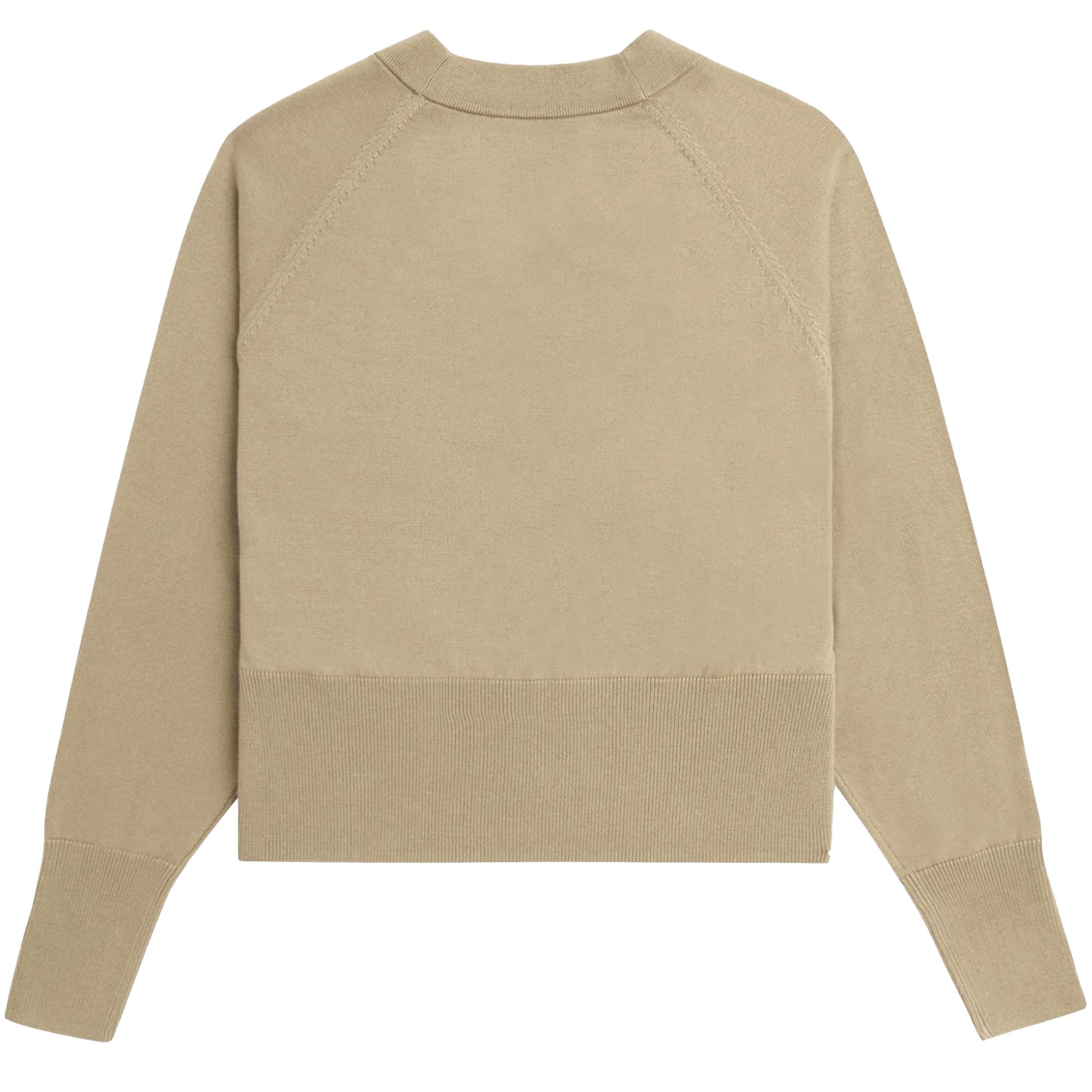 Fred Perry Womens V-Neck Cardigan - Warm Stone