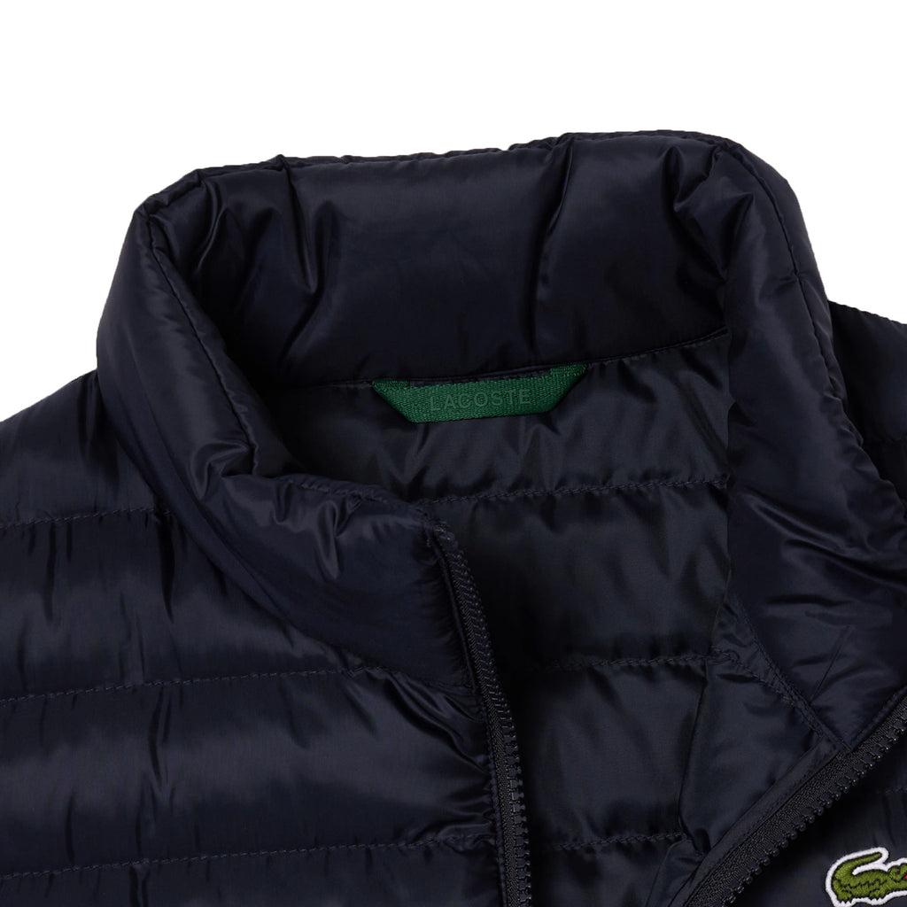 Lacoste Water Repellent Puffed Vest - Marine