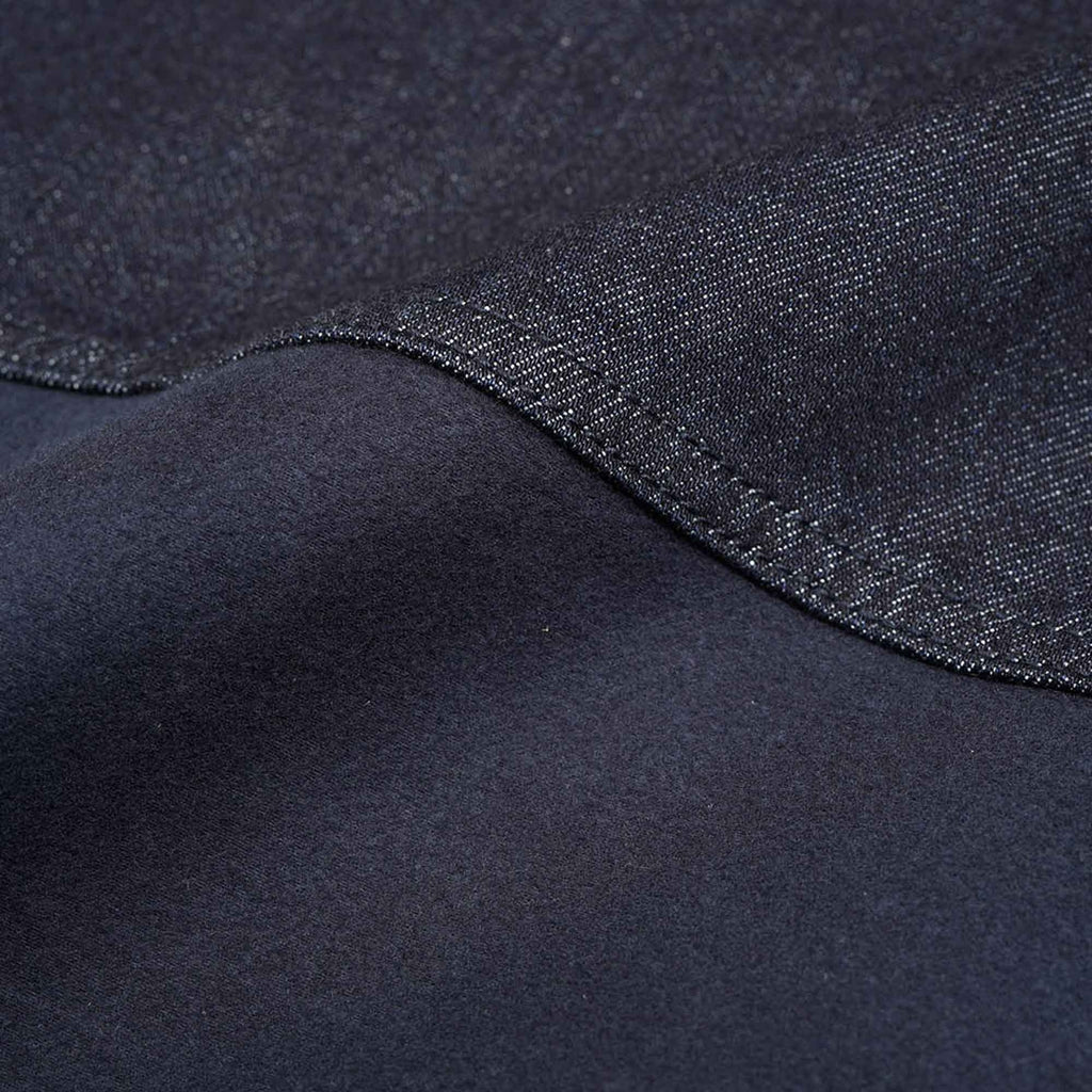 Nigel Cabourn Engineer Jacket - Black Navy