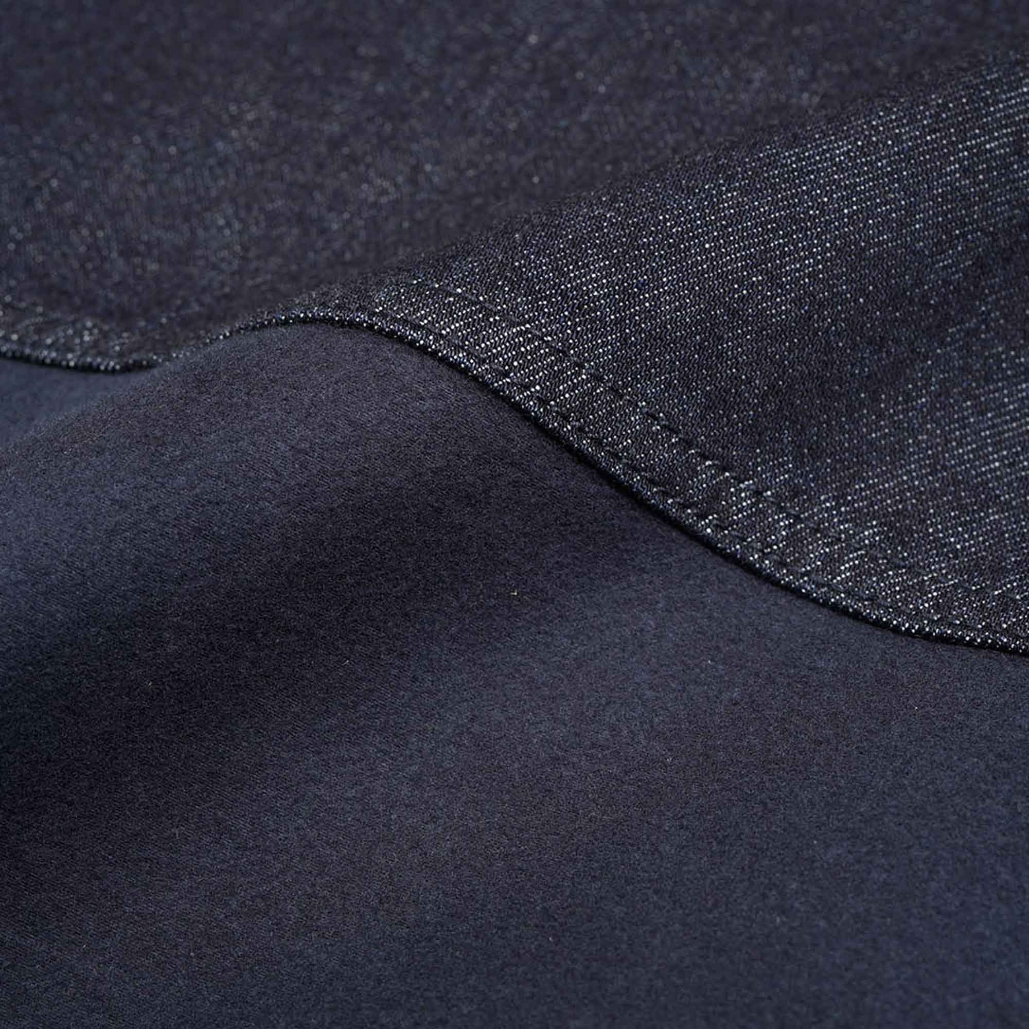 Nigel Cabourn Engineer Jacket - Black Navy