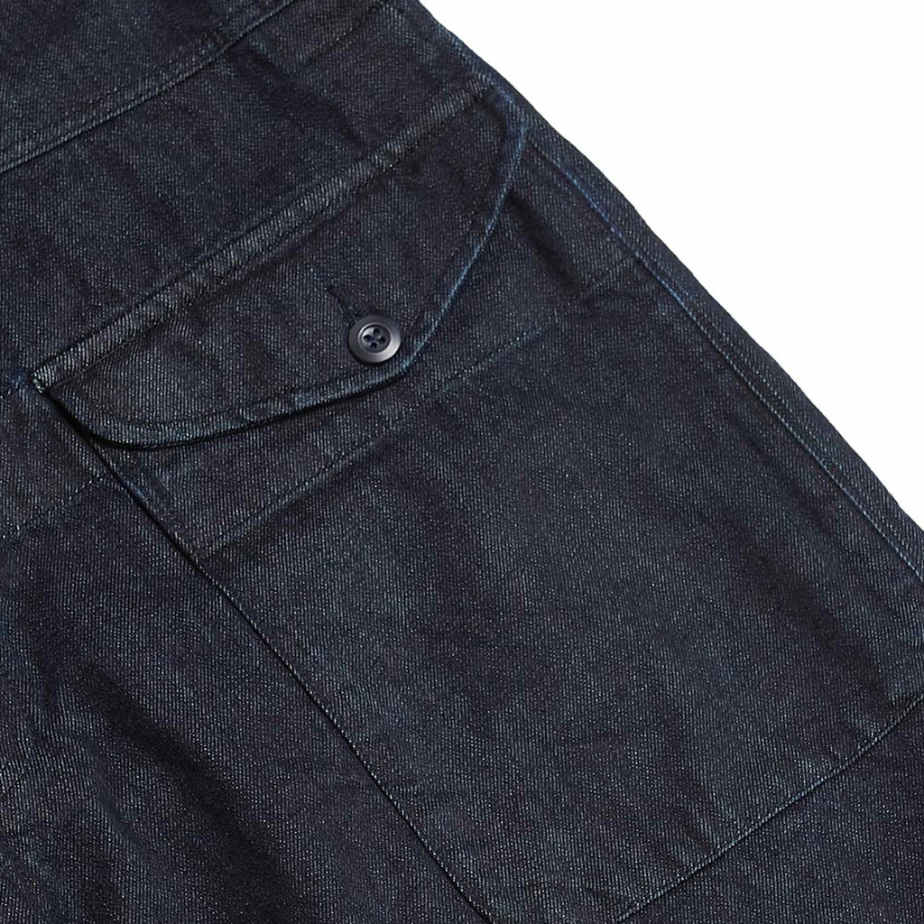 Nigel Cabourn Railway Dungaree - Indigo Denim