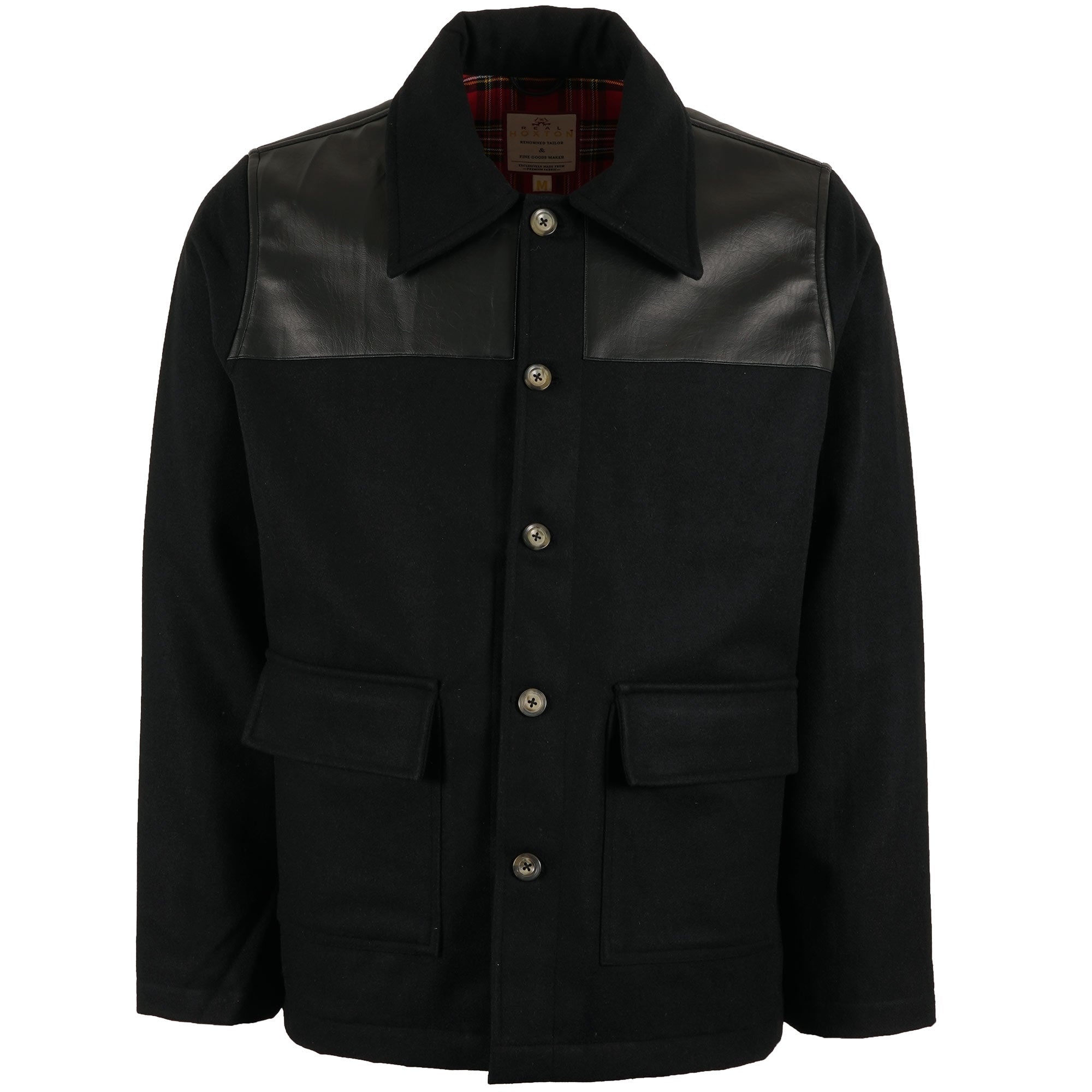 Real Hoxton Donkey Jacket - Black